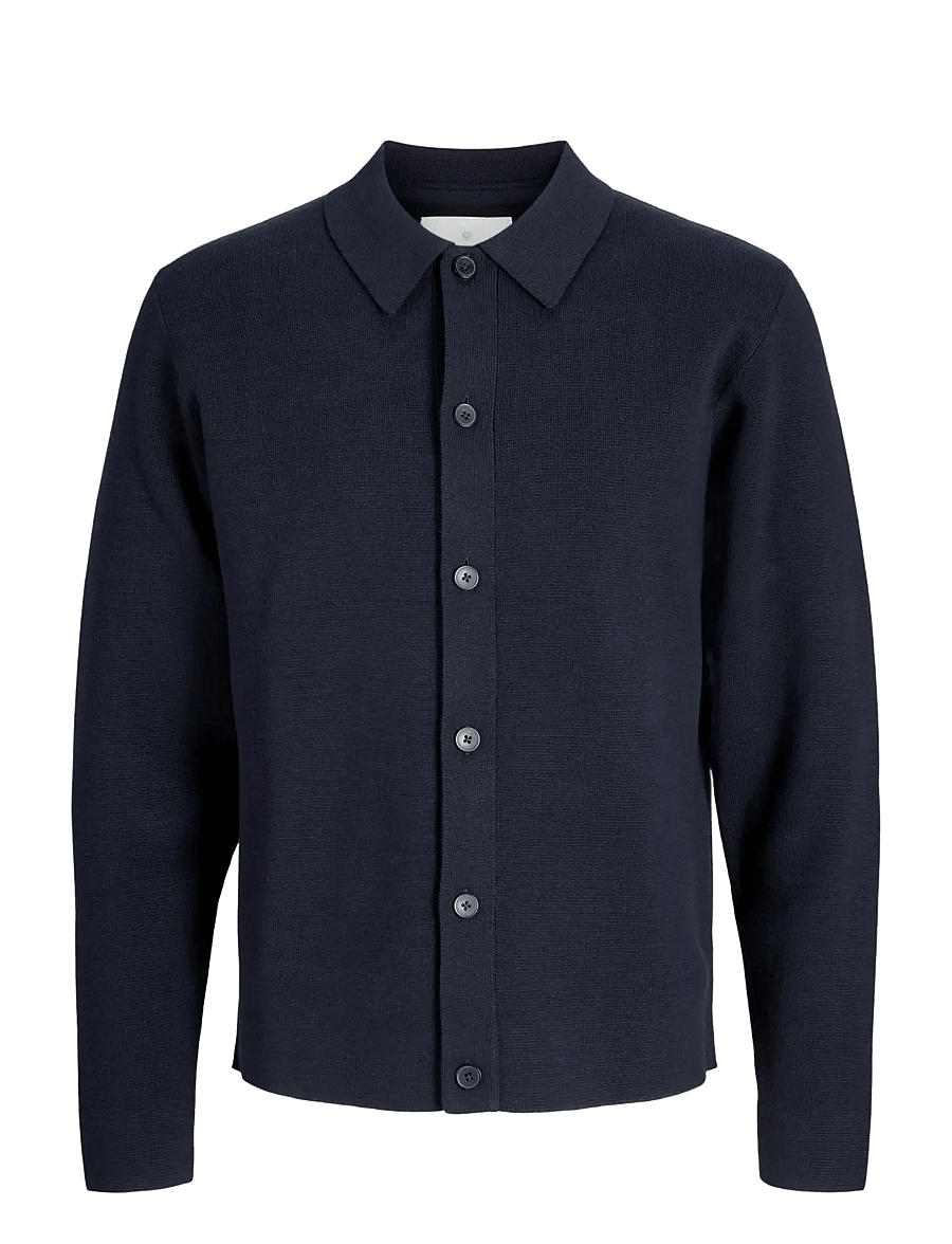 Jack & Jones - JPRBLAMILANO SPRING KNIT CARDIGAN - koftor - night sky - 1
