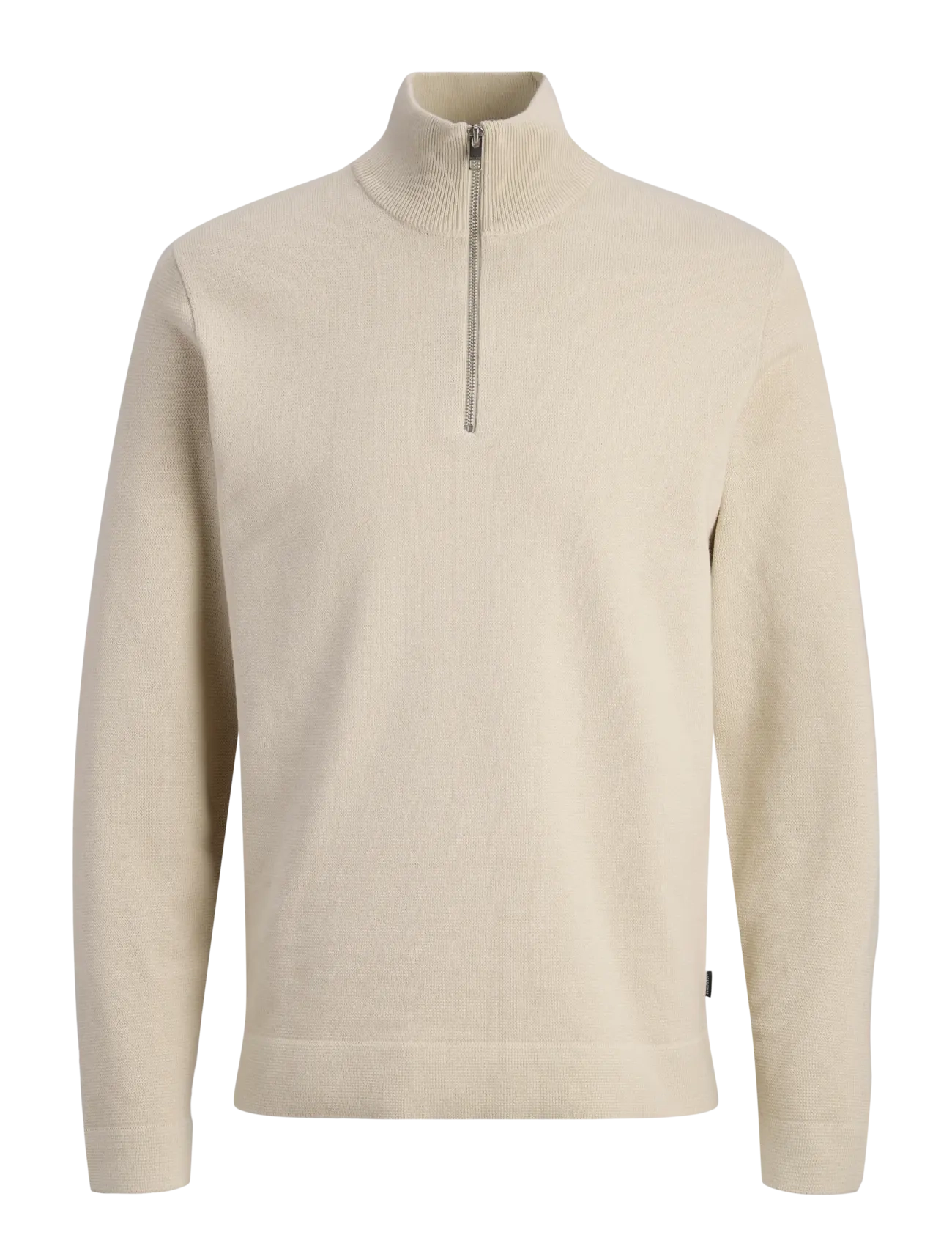 JACK & JONES Jprblamilano Spring Knit Half Zip Cream - XXL - Herren