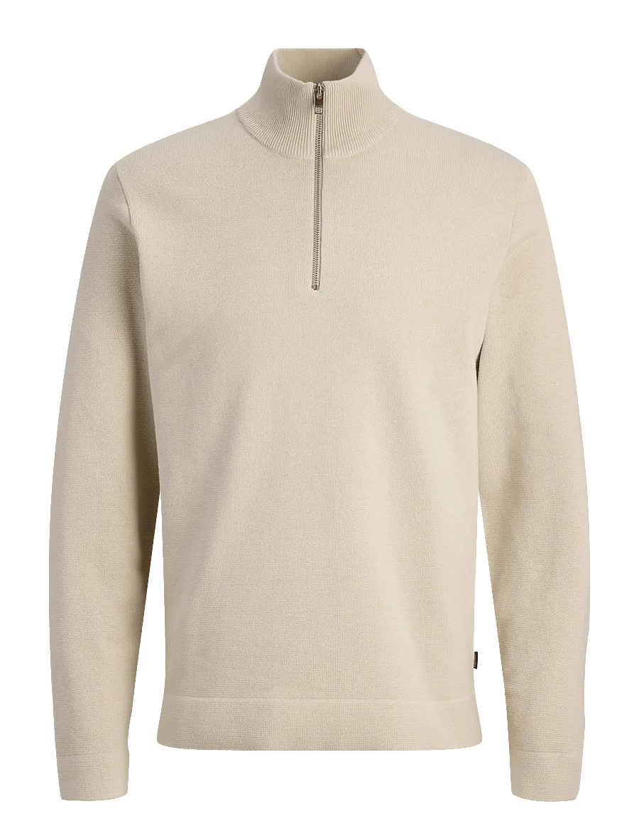 Jack & Jones - JPRBLAMILANO SPRING KNIT HALF ZIP - half zip-tröjor - ancient scroll - 1