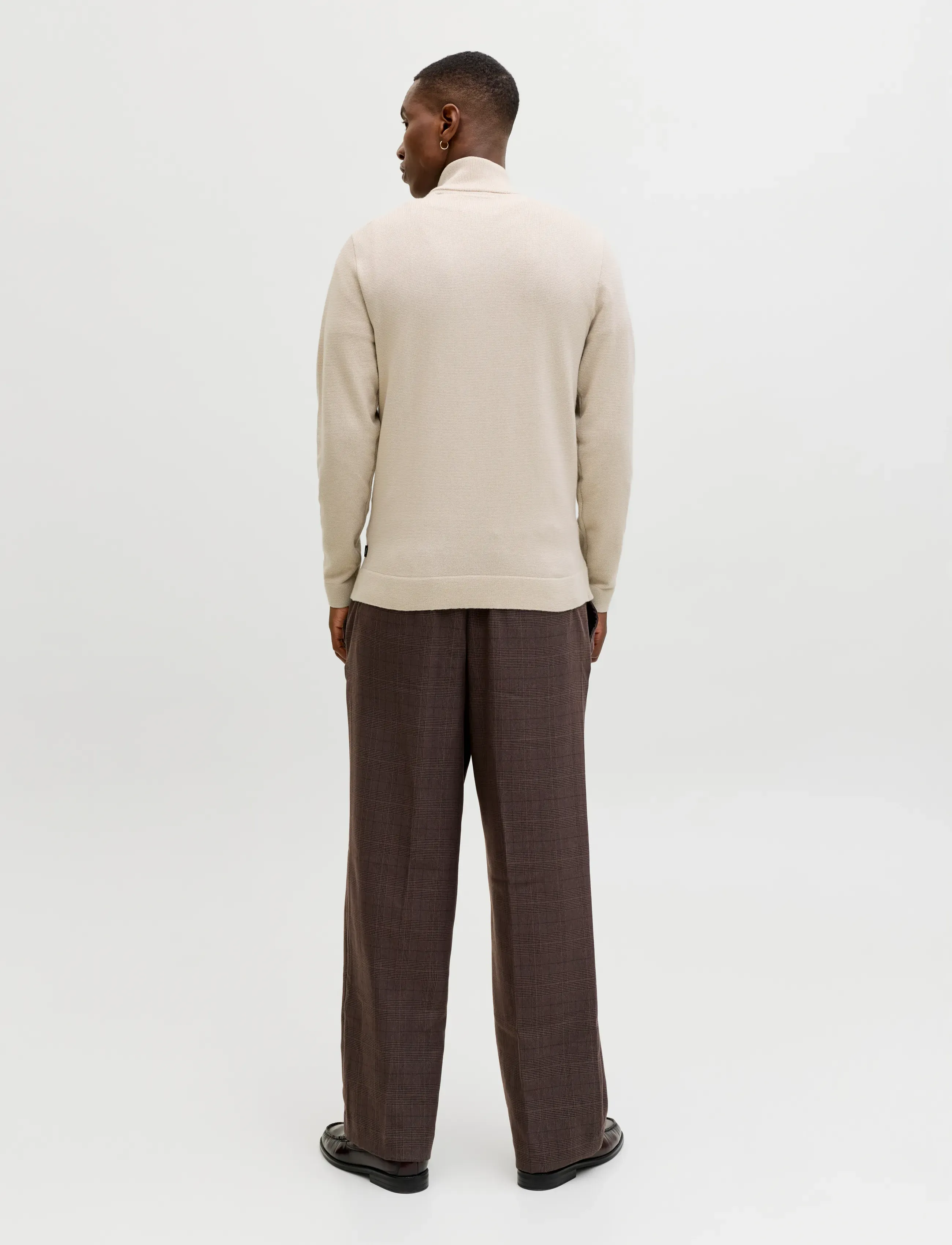 Jack & Jones - JPRBLAMILANO SPRING KNIT HALF ZIP - herren - ancient scroll - 2