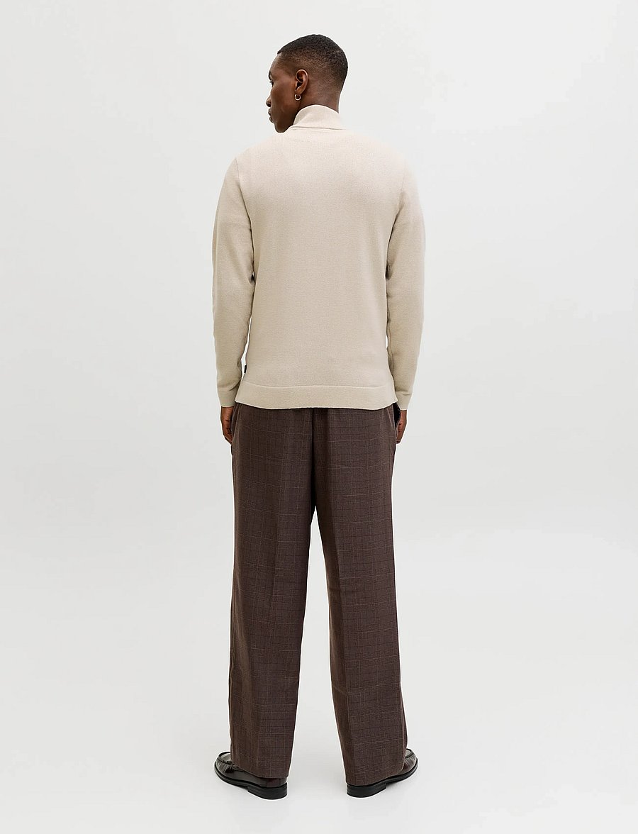 Jack & Jones - JPRBLAMILANO SPRING KNIT HALF ZIP - half zip-tröjor - ancient scroll - 2
