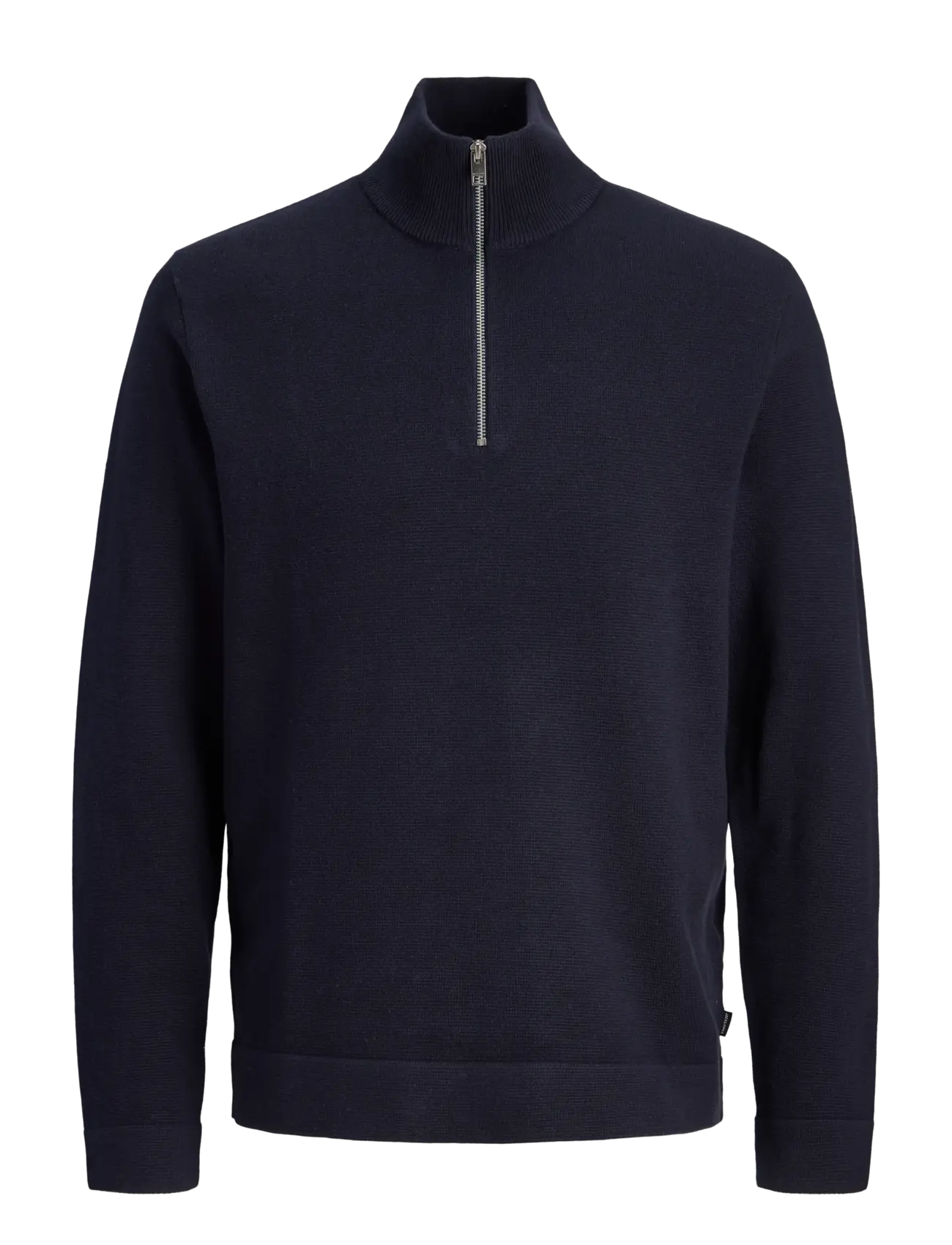 Jack & Jones JPRBLAMILANO SPRING KNIT HALF ZIP - Half zip-tröjor - NIGHT SKY / navy
