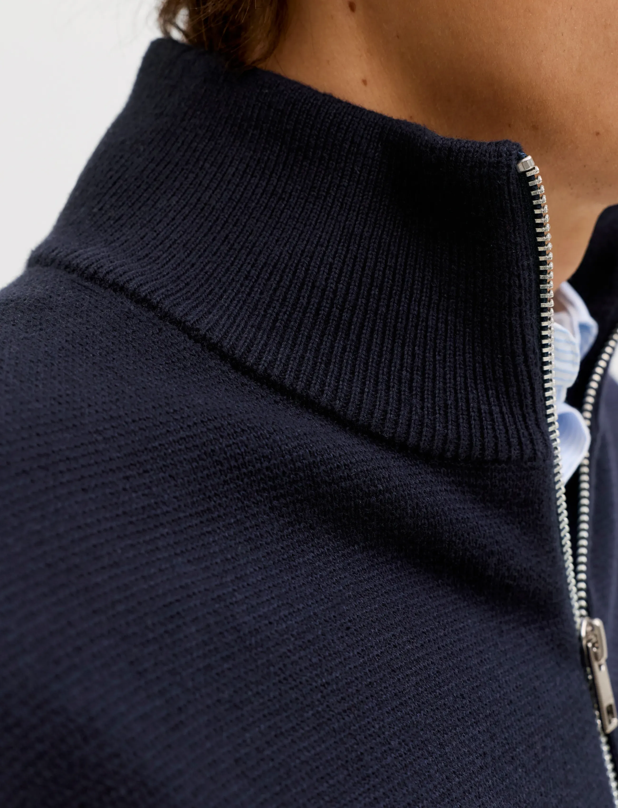 JACK & JONES Jprblamilano Spring Knit Half Zip herr – bild 6