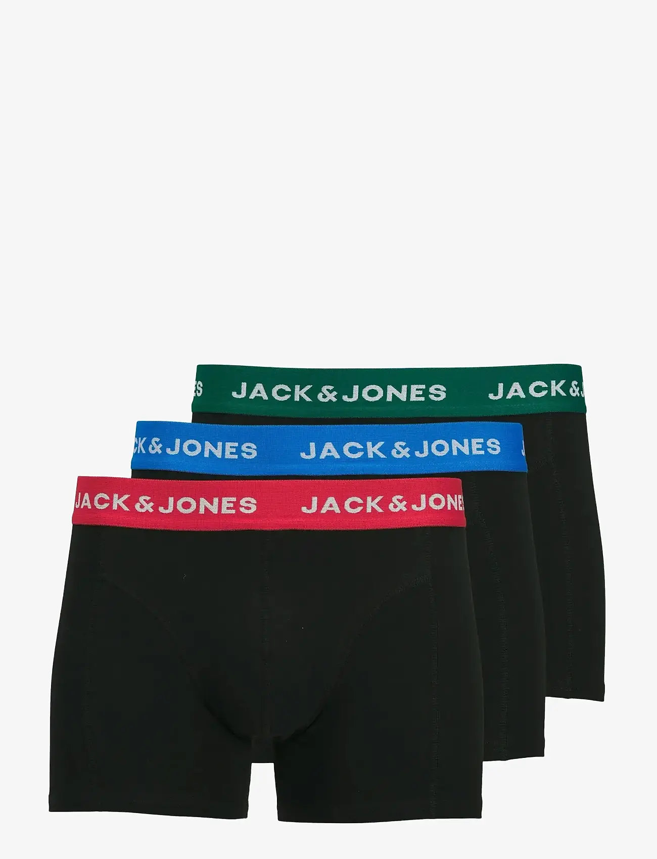 Jack & Jones - JACJOE TRUNKS 3 PACK - die niedrigsten preise - black - 0