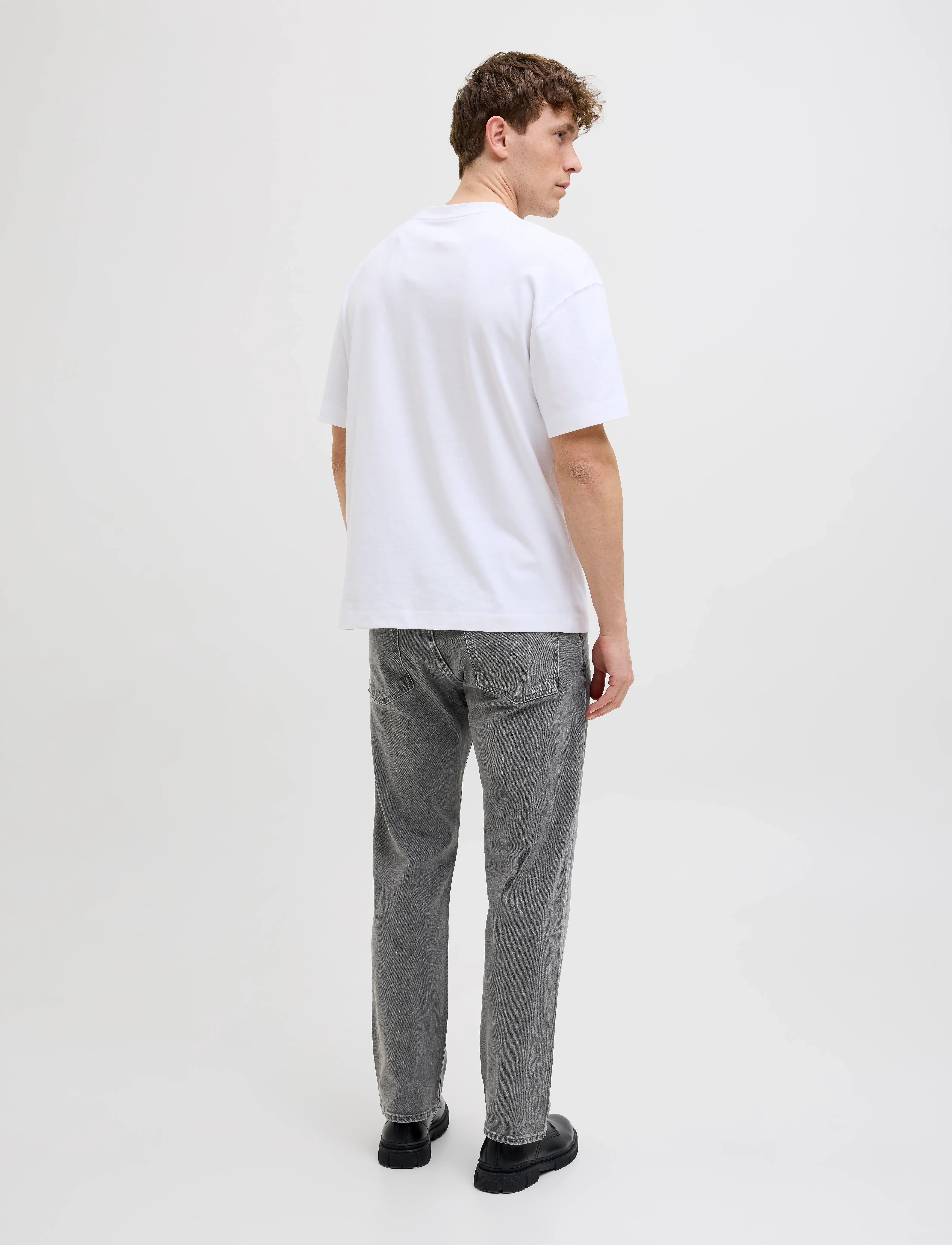 Jack & Jones - JJICHRIS JJCLASSIC AM 676 NOOS - regular jeans - grey denim - 3