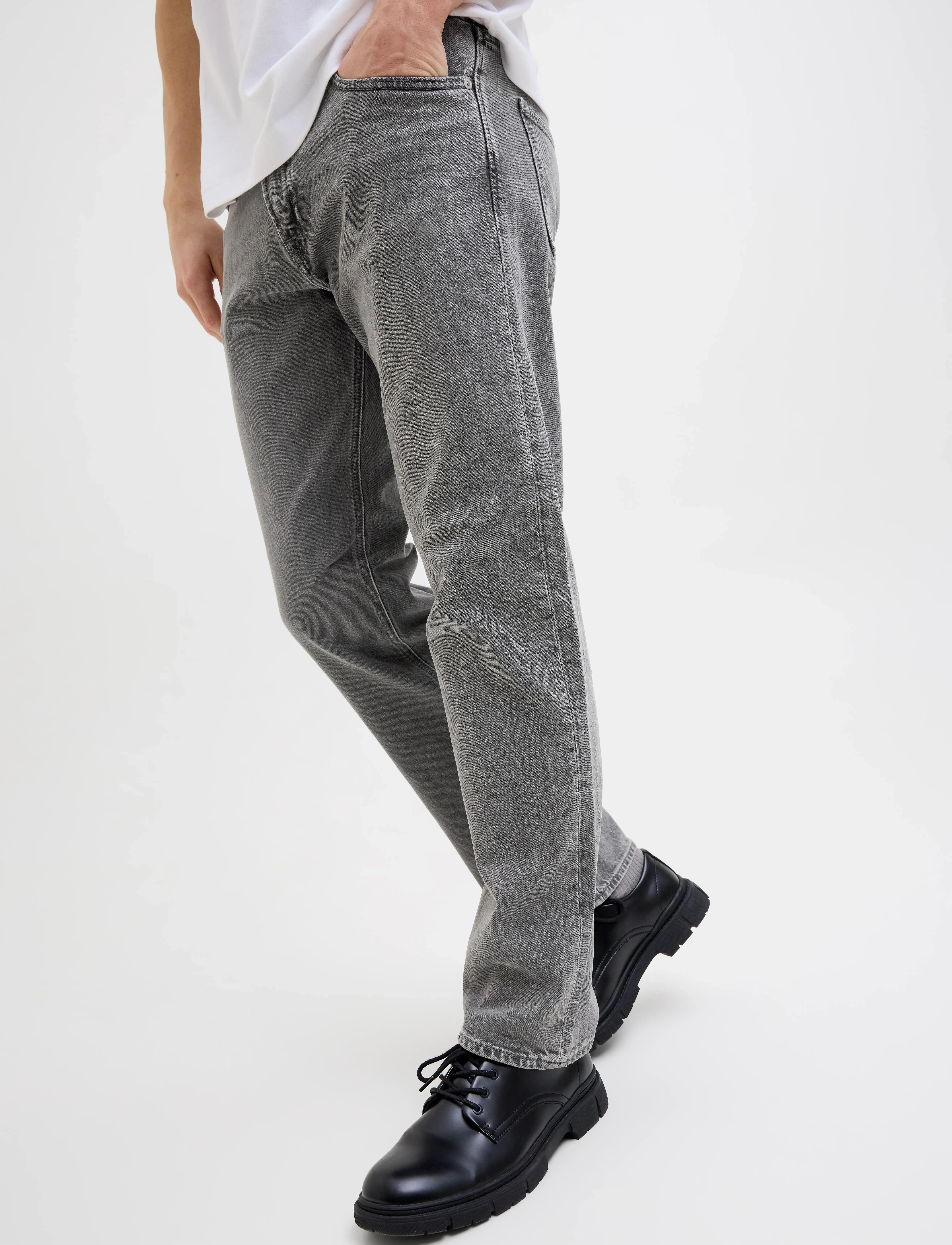 Jack & Jones JJICHRIS JJCLASSIC AM 676 NOOS - Streetstyle - GREY DENIM / grey