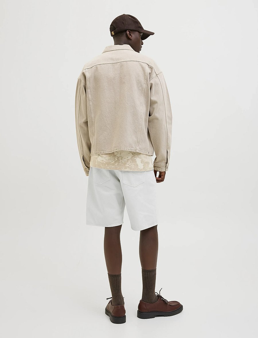 Jack & Jones - JJIALEX JJORIGINAL SHORTS CB 407 SN - džinsa šorti - cloud dancer - 3