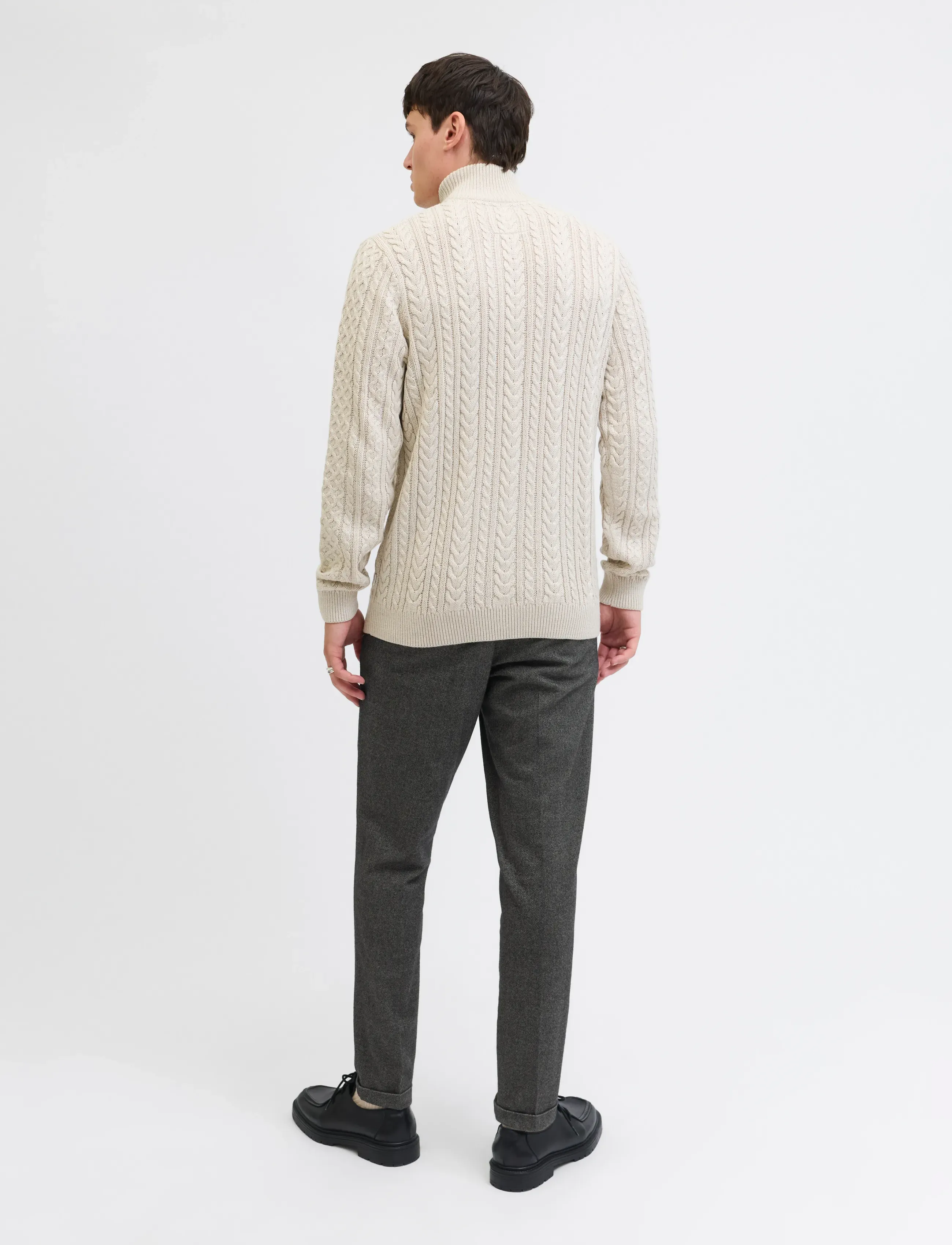 Jack & Jones - JPSTACE HENRY CHINO SN - mænd - castlerock - 3