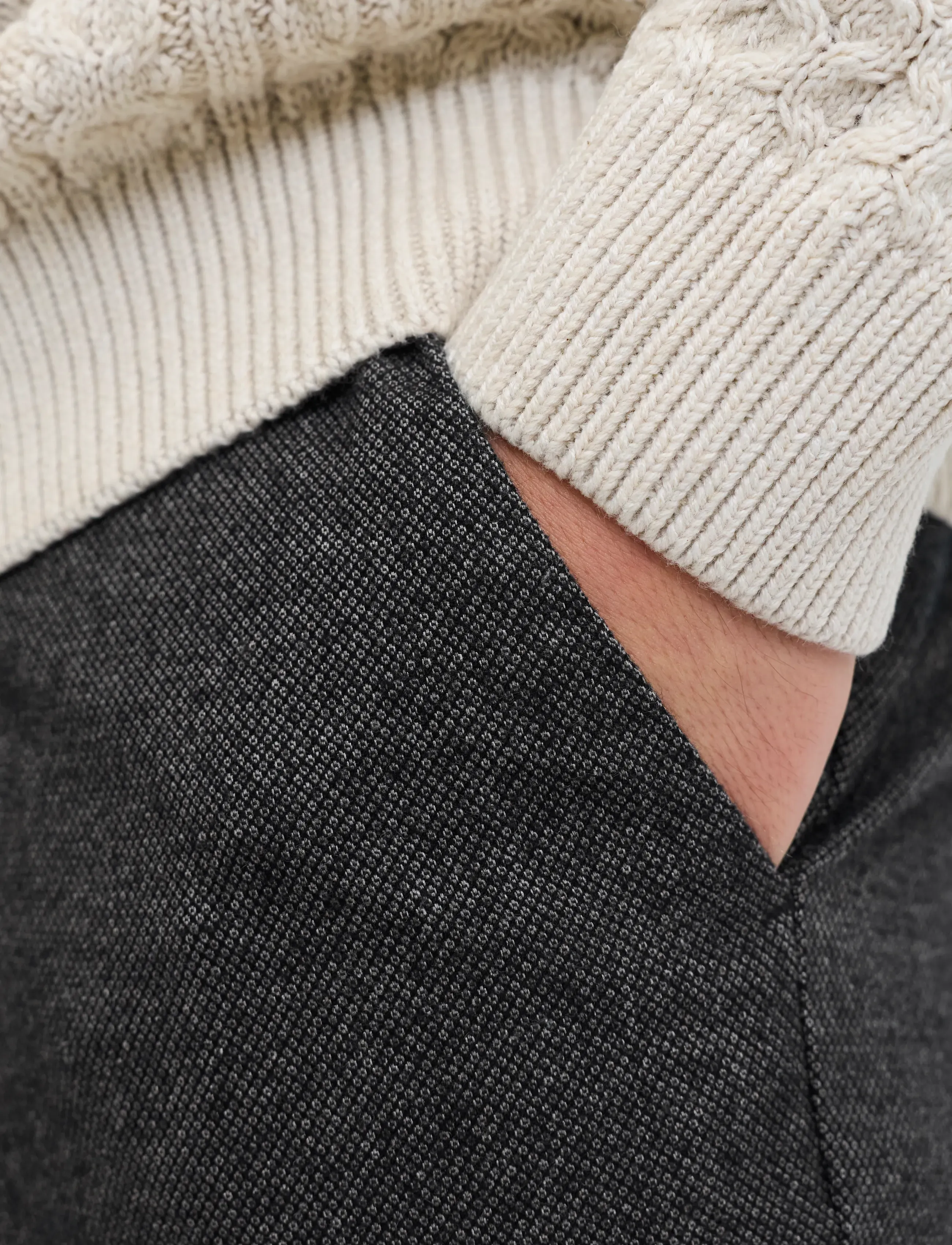 Jack & Jones - JPSTACE HENRY CHINO SN - mænd - castlerock - 4