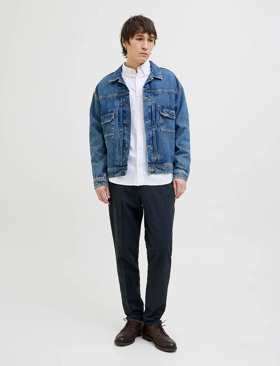 Jack & Jones - JPSTACE HENRY CHINO SN - chinos - navy blazer - 4
