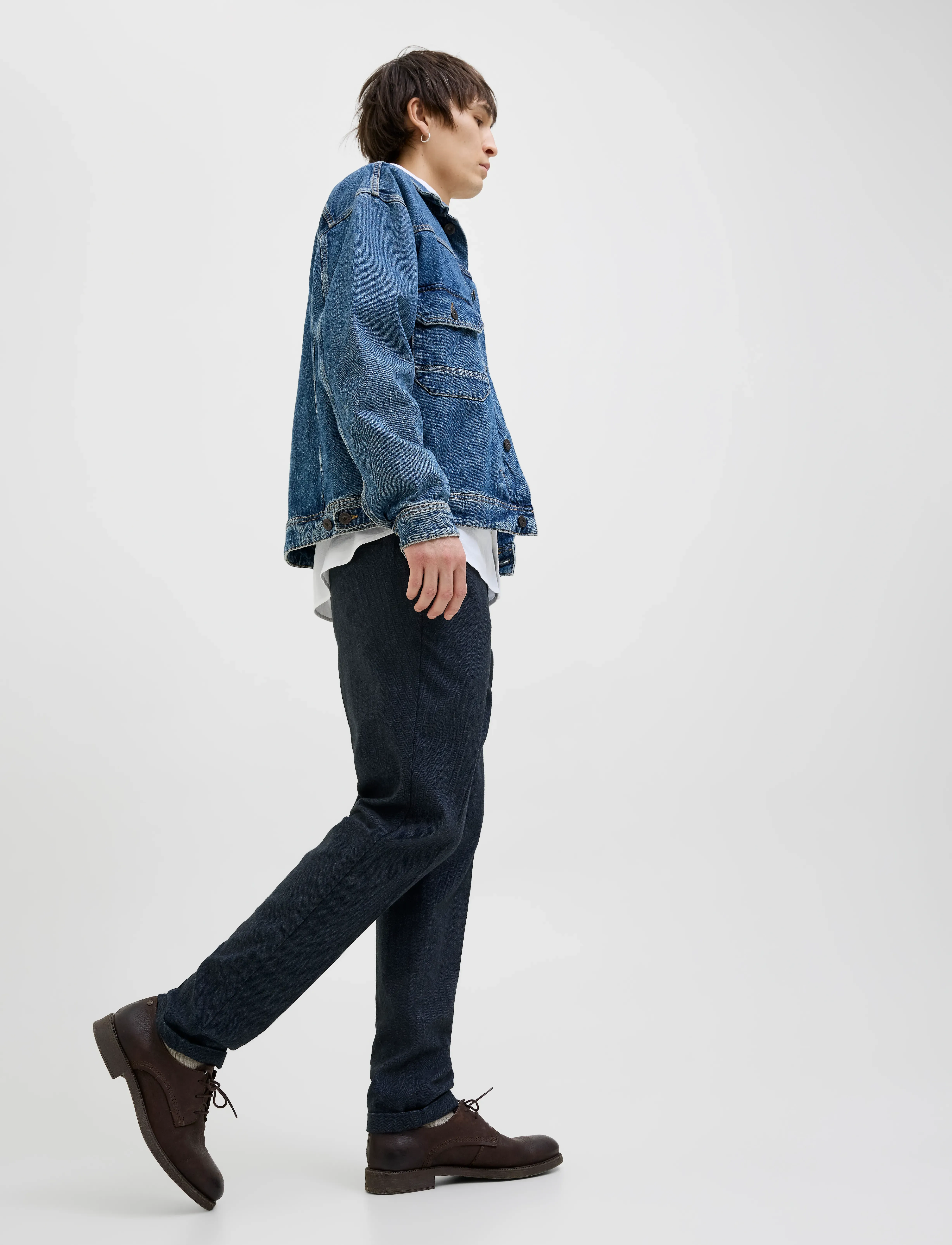 Jack & Jones - JPSTACE HENRY CHINO SN - chinos - navy blazer - 5
