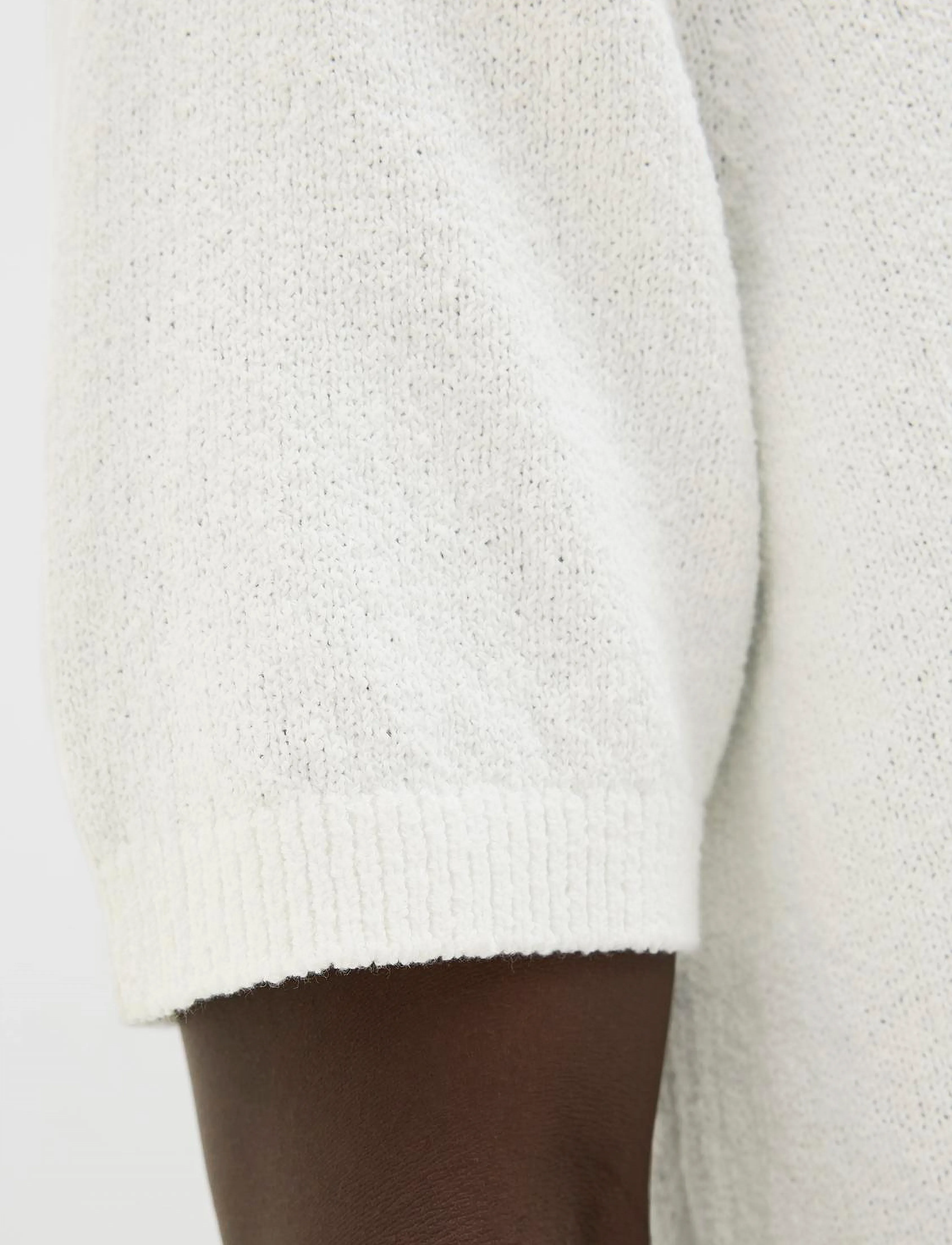 Jack & Jones - JPRCCWILDER KNIT SPLIT NECK - knitted polos - cloud dancer - 3