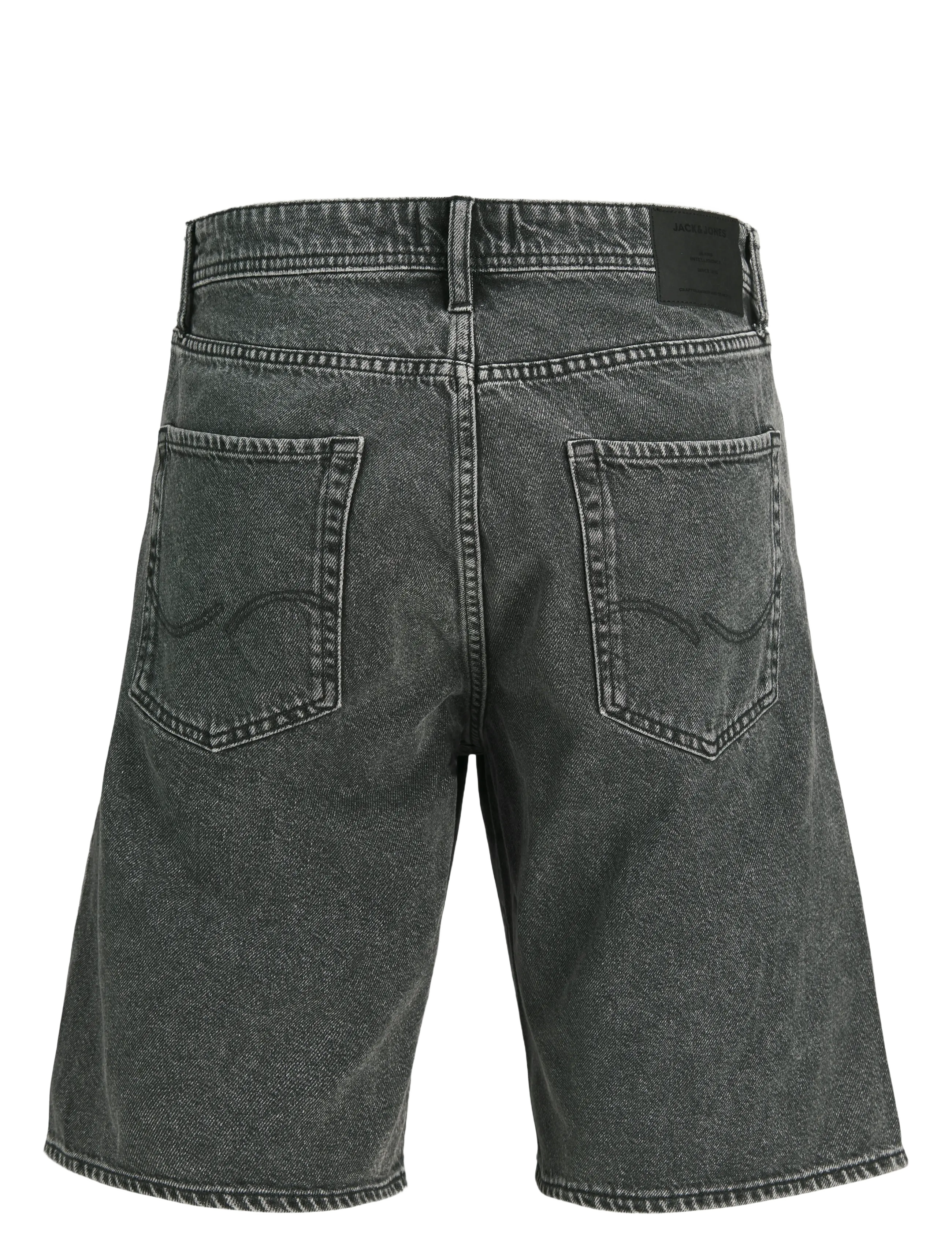 Jack & Jones - JJIALEX JJORIGINAL SHORTS SQ 734 - black denim - 2