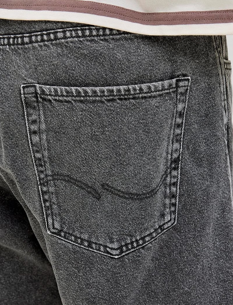 Jack & Jones - JJIALEX JJORIGINAL SHORTS SQ 734 - lühikesed teksapüksid - black denim - 4