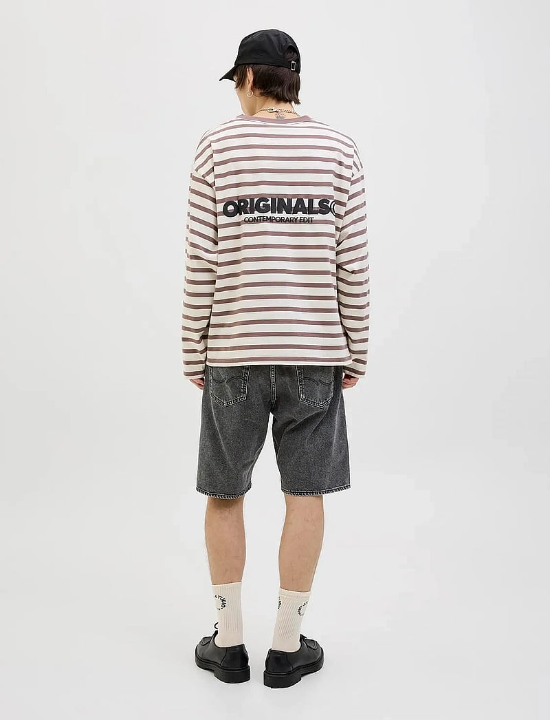 Jack & Jones - JJIALEX JJORIGINAL SHORTS SQ 734 - lühikesed teksapüksid - black denim - 5