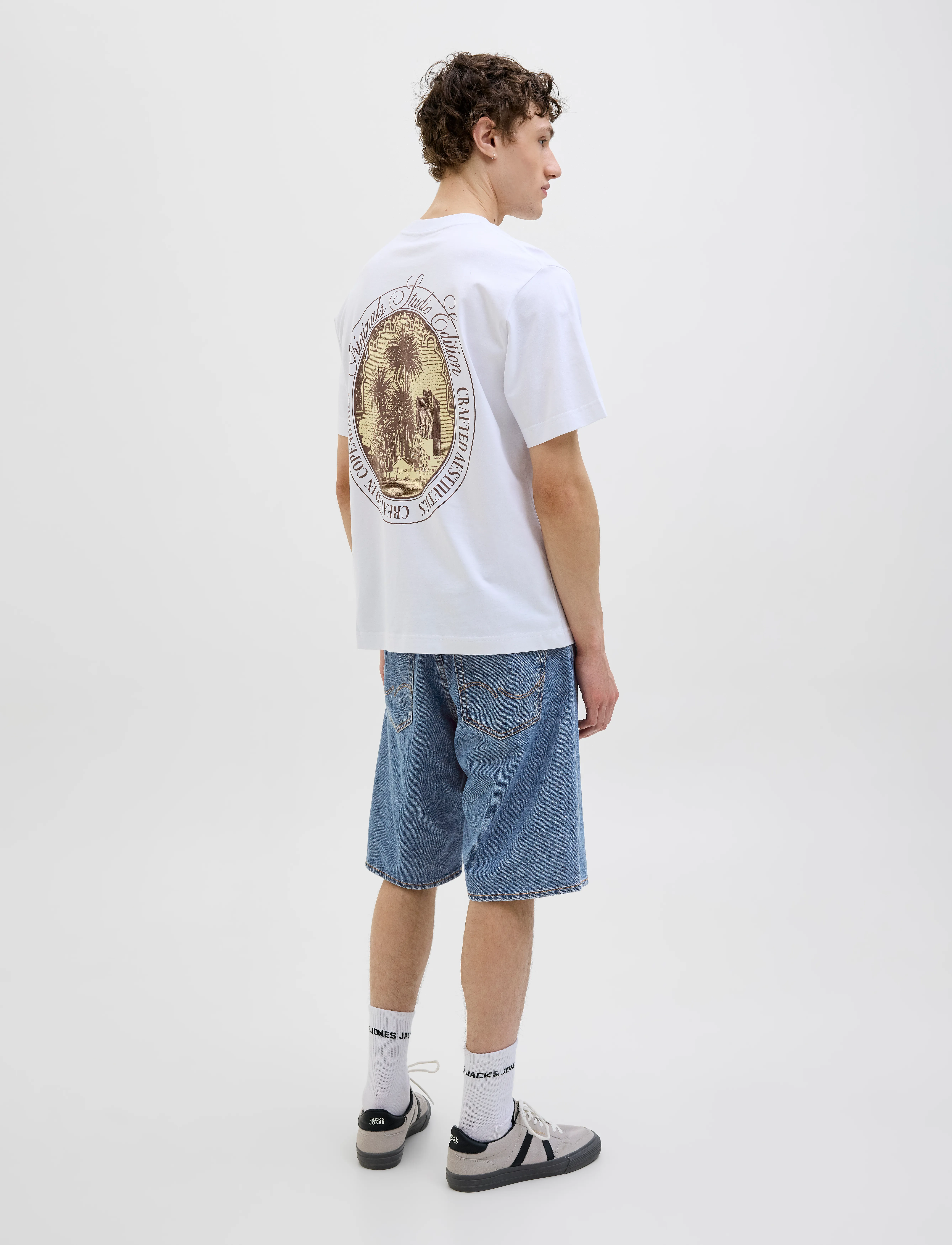 Jack & Jones - JJIALEX JJORIGINAL SHORTS SQ 735 - blue denim - 3