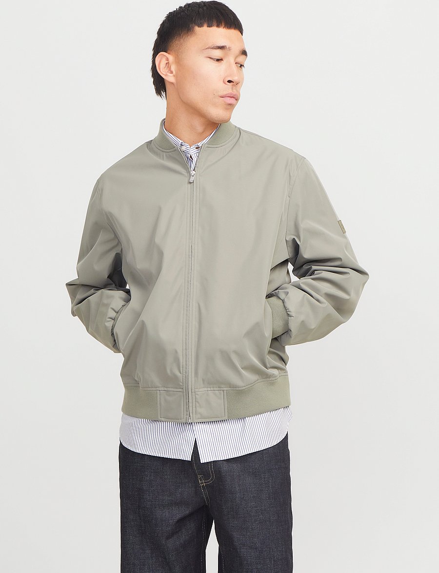 Jack & Jones - JPRCCBANE BOMBER JACKET SN - vetiver - 0