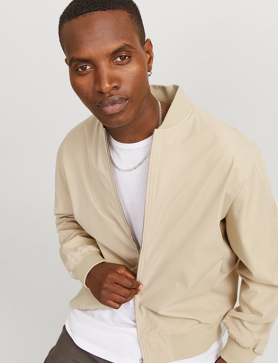 Jack & Jones - JPRCCBANE BOMBER JACKET SN - white pepper - 5