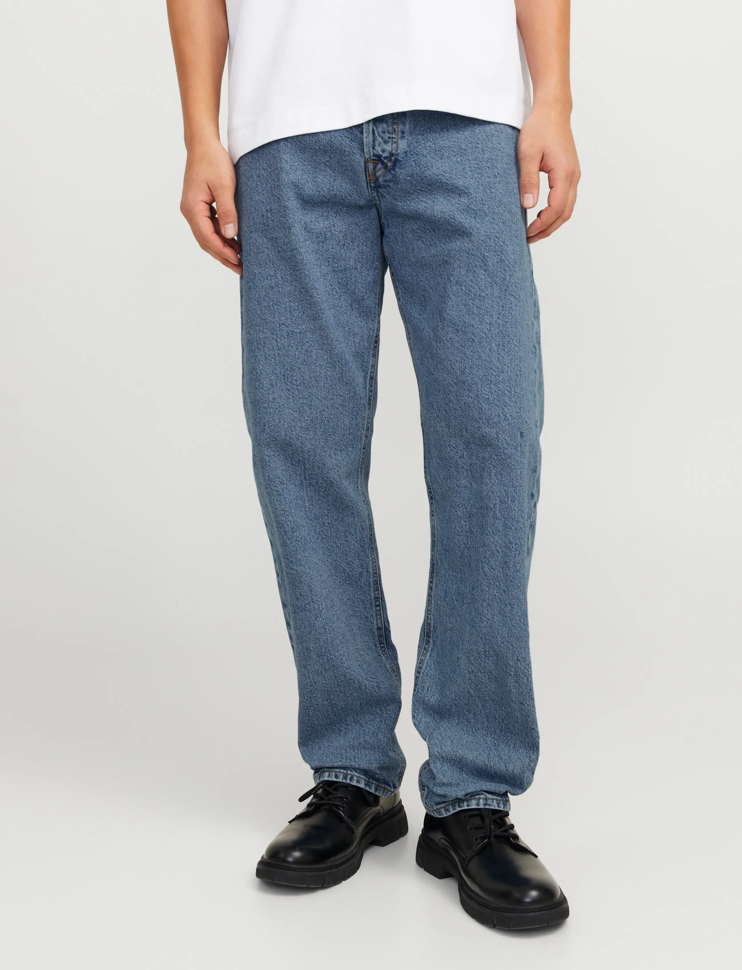Jack & Jones - JJICHRIS JJORIGINAL SQ 060 NOOS - loose jeans - blue denim - 0
