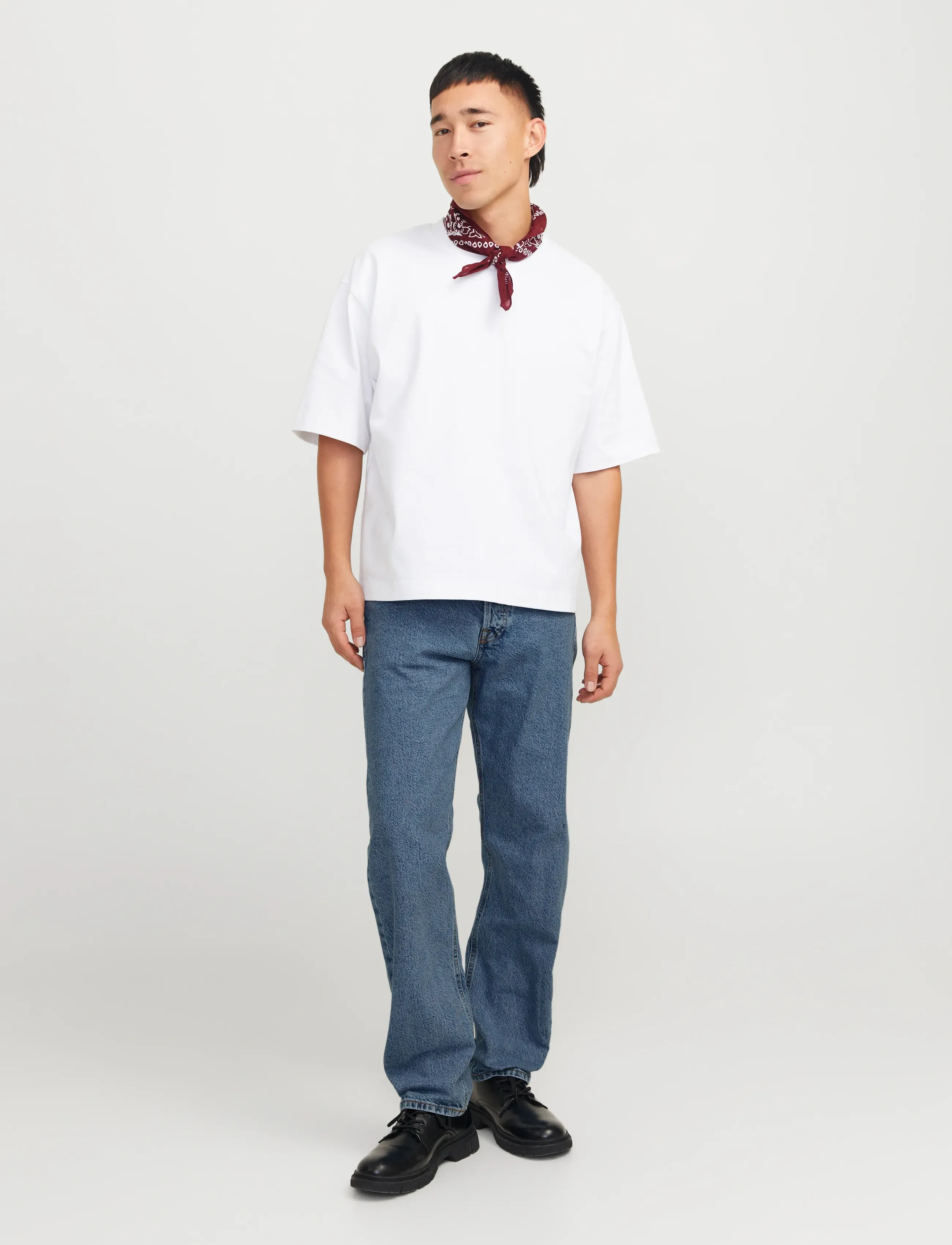 Jack & Jones - JJICHRIS JJORIGINAL SQ 060 NOOS - loose jeans - blue denim - 4