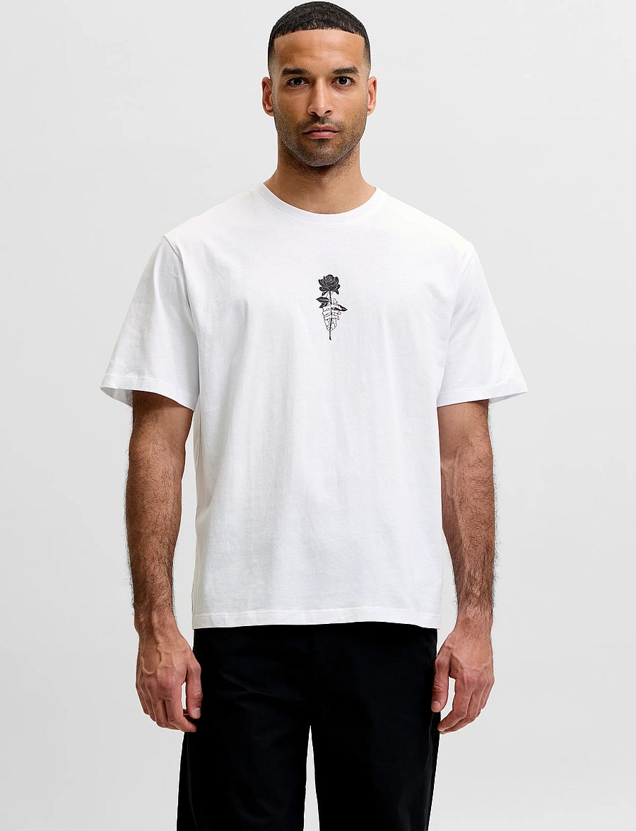 Jack & Jones - JJWOLFIE TEE SS CREW NECK 5PK MP - t-shirts im multipack - chocolate brown - 0