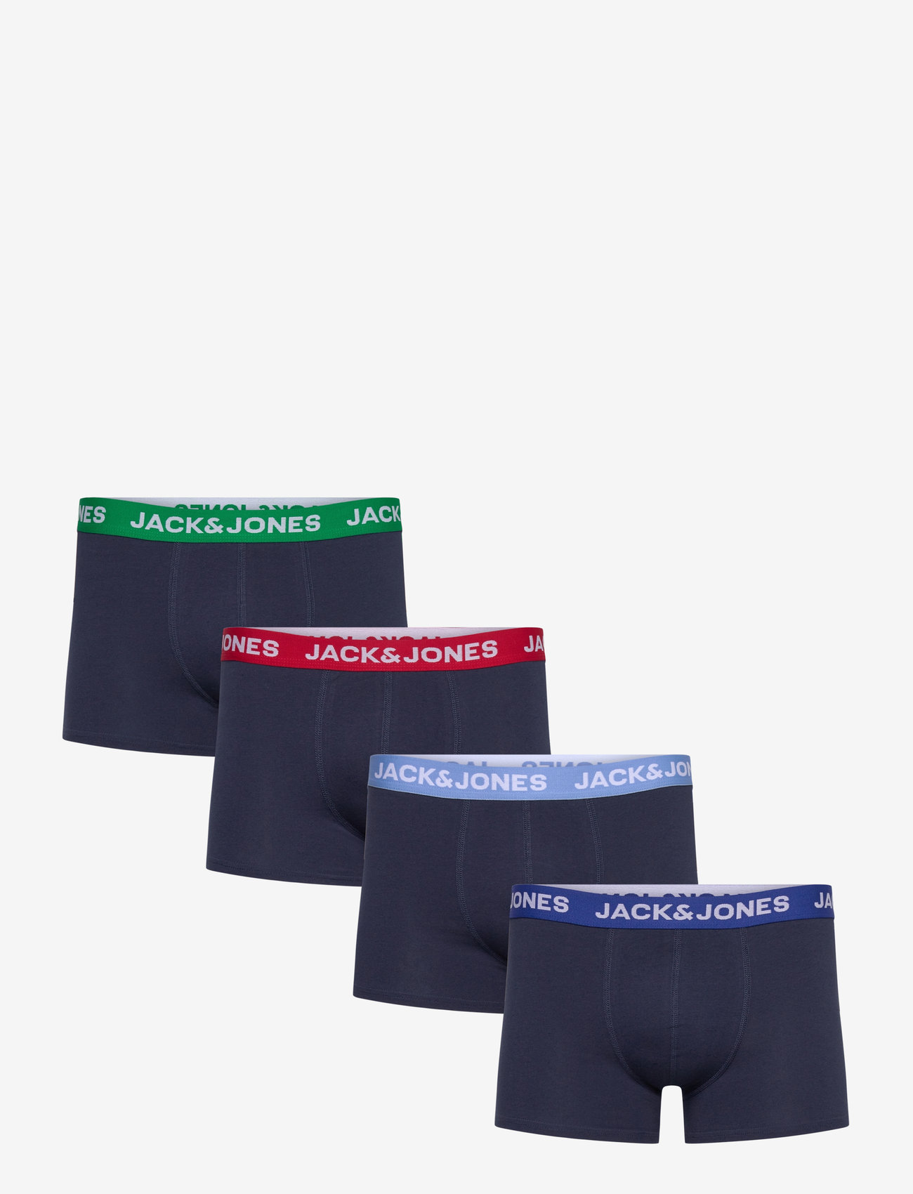 Jack & Jones - JACTOM SOLID TRUNKS 4 PACK - navy blazer - 0