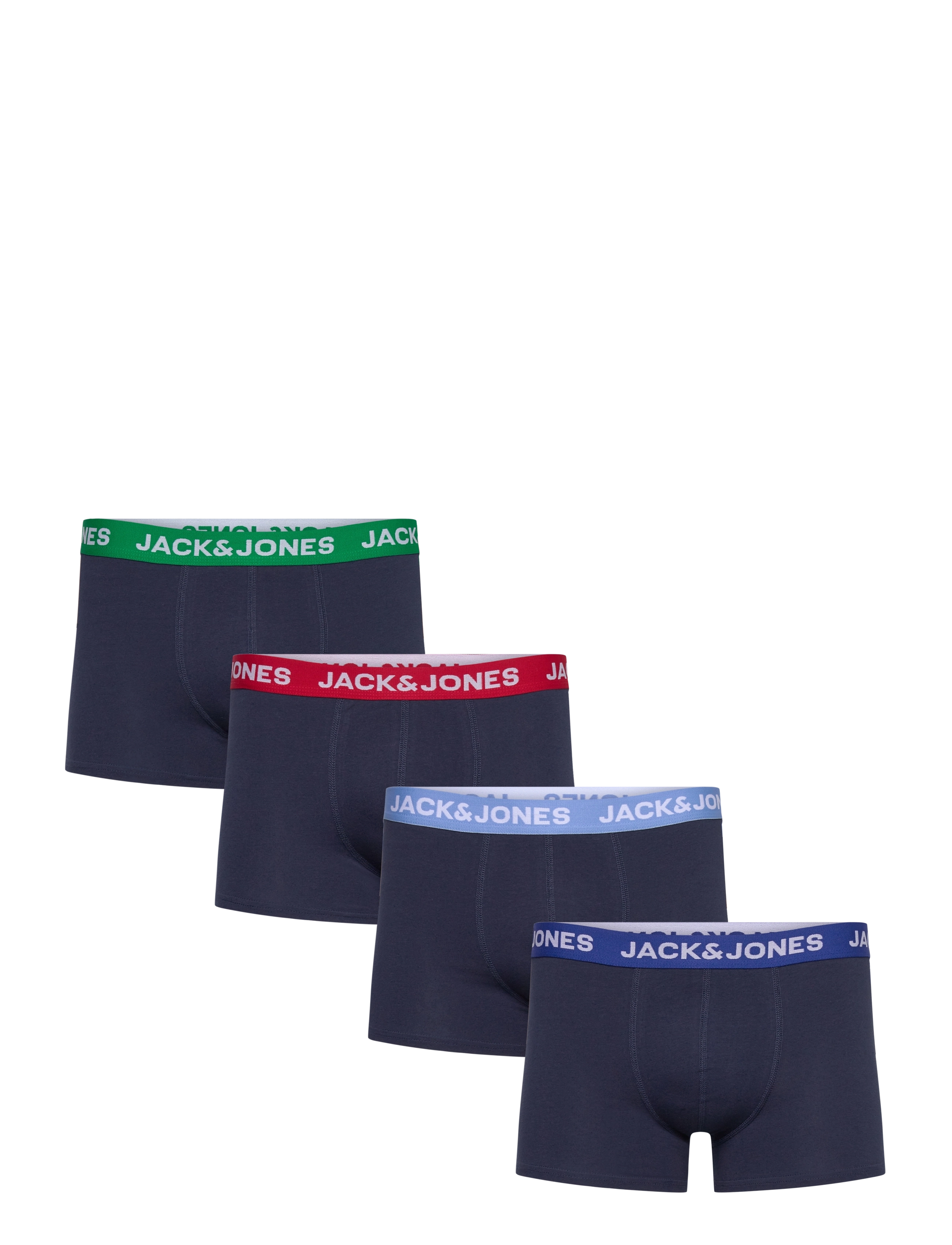 JACTOM SOLID TRUNKS 4 PACK - NAVY BLAZER