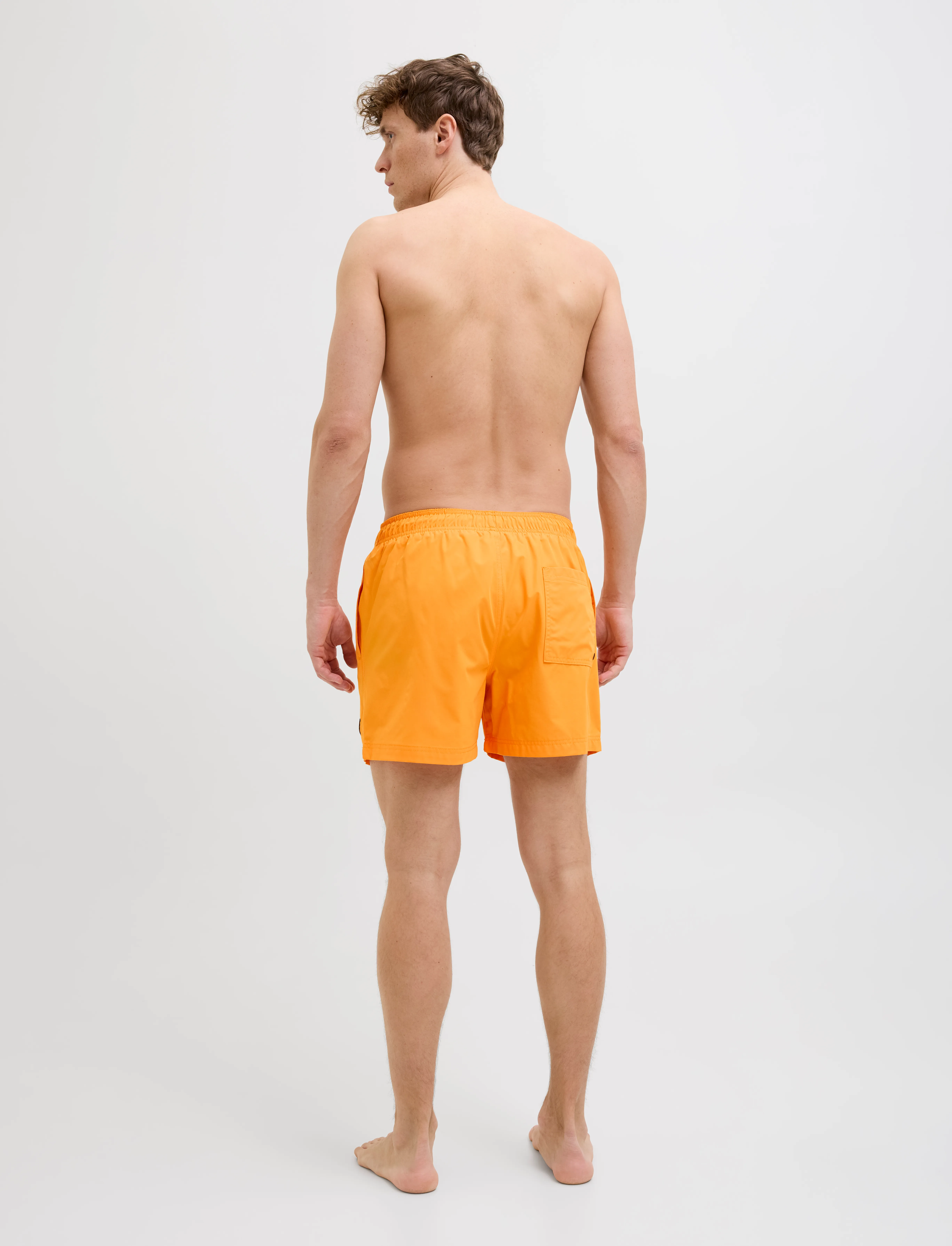Jack & Jones - JPSTMAUI JJSWIM SOLID AKM SN - iceland poppy - 3