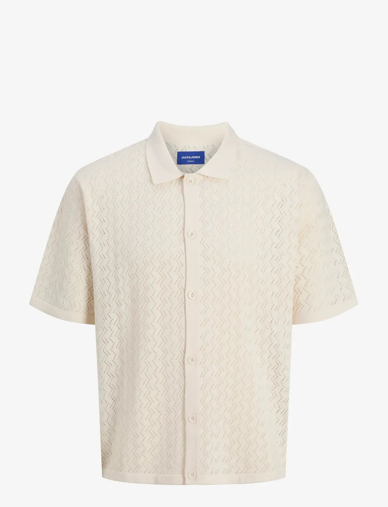 Jack & Jones - JORTYLER KNIT SS POLO SN - polostrik - sea salt - 1