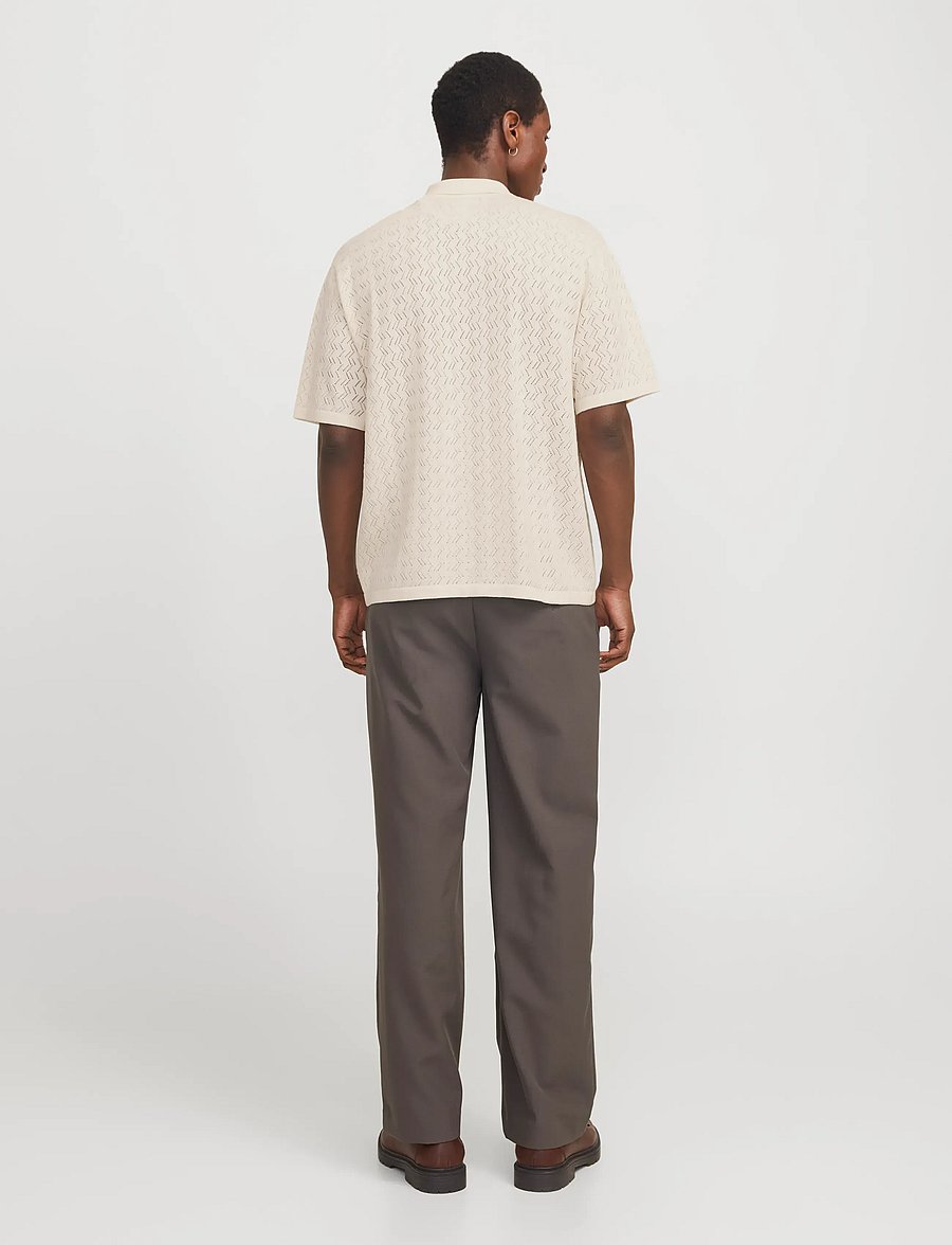 Jack & Jones - JORTYLER KNIT SS POLO SN - kootud polosärgid - sea salt - 2