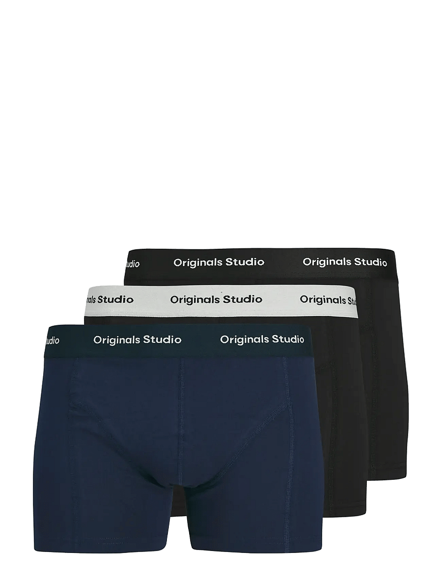 Jack & Jones - JACVESTERBRO SOLID TRUNKS 3 PACK NOOS - boxer briefs - ocean cavern - 1