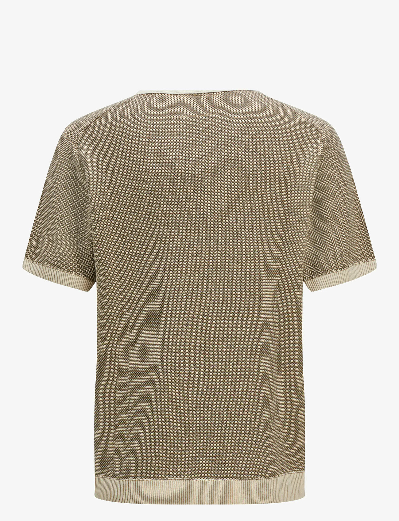 Jack & Jones - JPRCCEASTON KNIT SPLIT NECK SS SN - die niedrigsten preise - shitake - 1