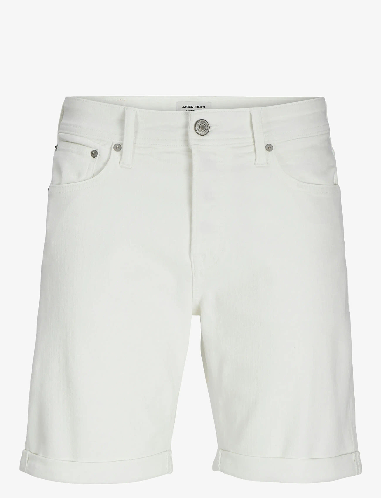 Jack & Jones - JJIRICK JJORIGINAL SHORTS SQ 912 SN - lühikesed teksapüksid - white denim - 0