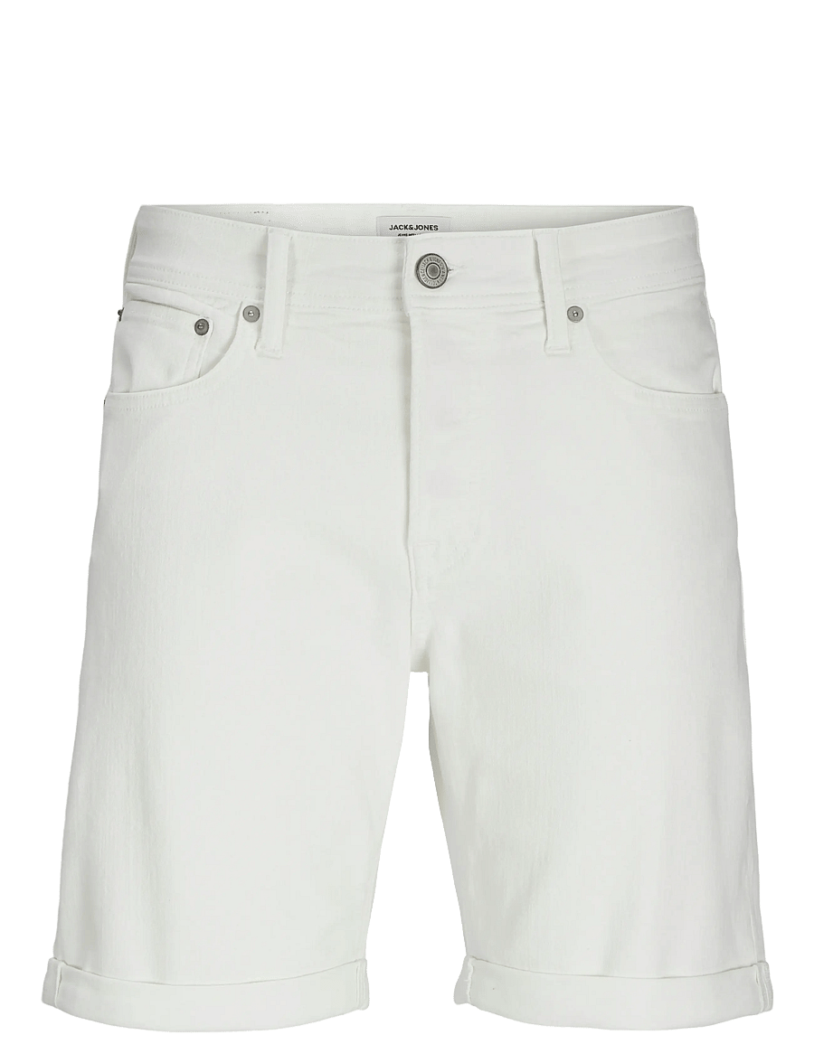 Jack & Jones - JJIRICK JJORIGINAL SHORTS SQ 912 SN - denim shorts - white denim - 0