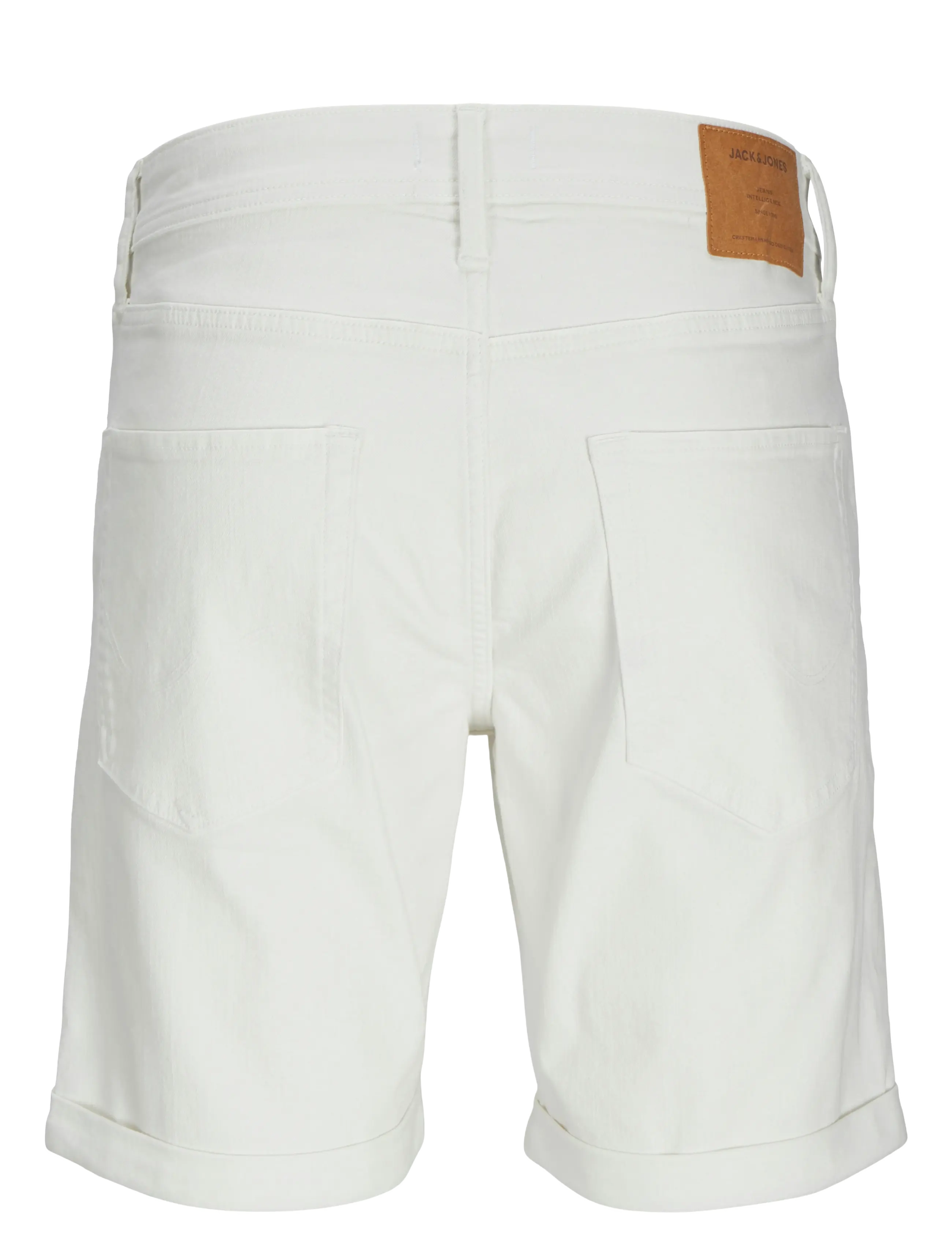 Jack & Jones - JJIRICK JJORIGINAL SHORTS SQ 912 SN - denim shorts - white denim - 1