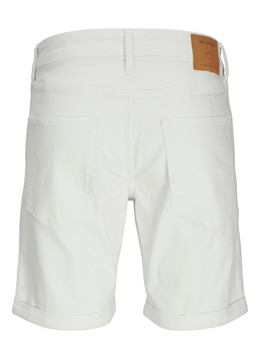 Jack & Jones - JJIRICK JJORIGINAL SHORTS SQ 912 SN - denim shorts - white denim - 1