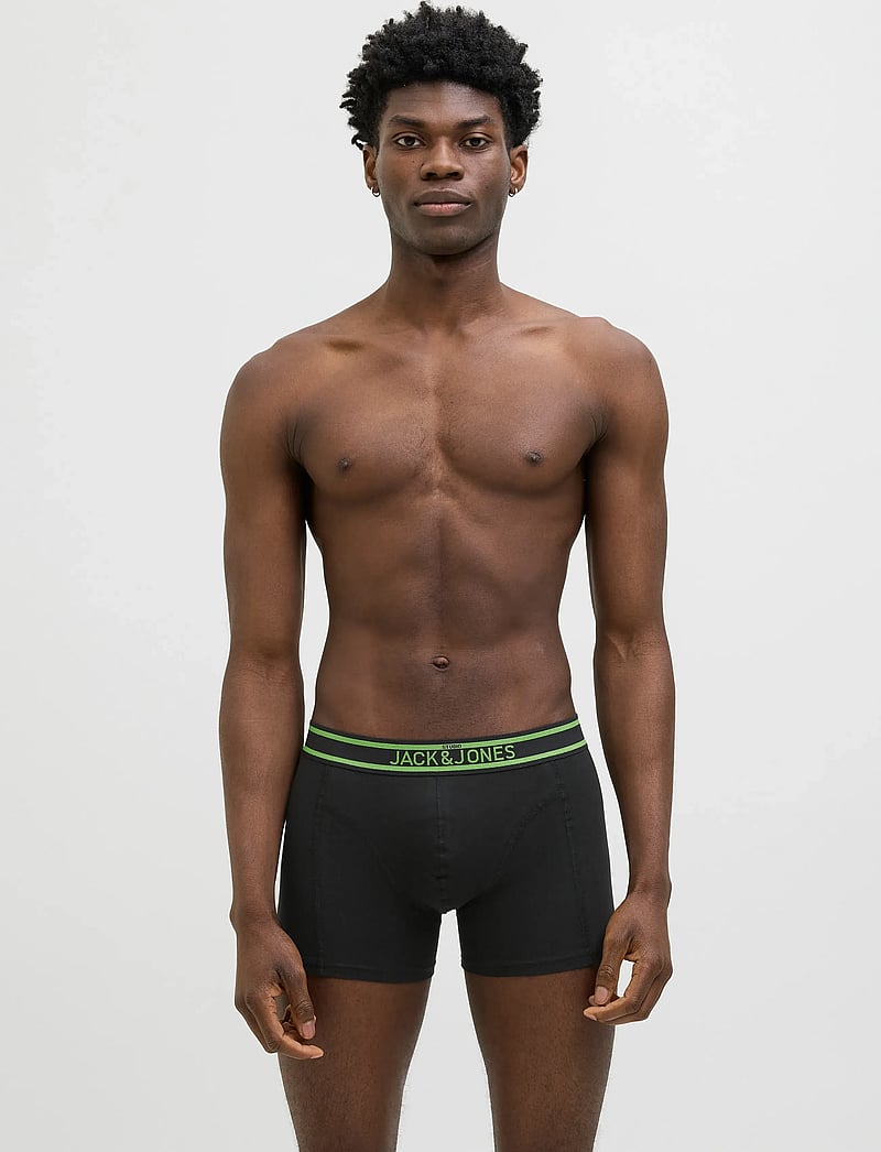 Jack & Jones - JACWATERMELON TRUNKS 3 PACK SN - apakšveļas multipaka - black - 4