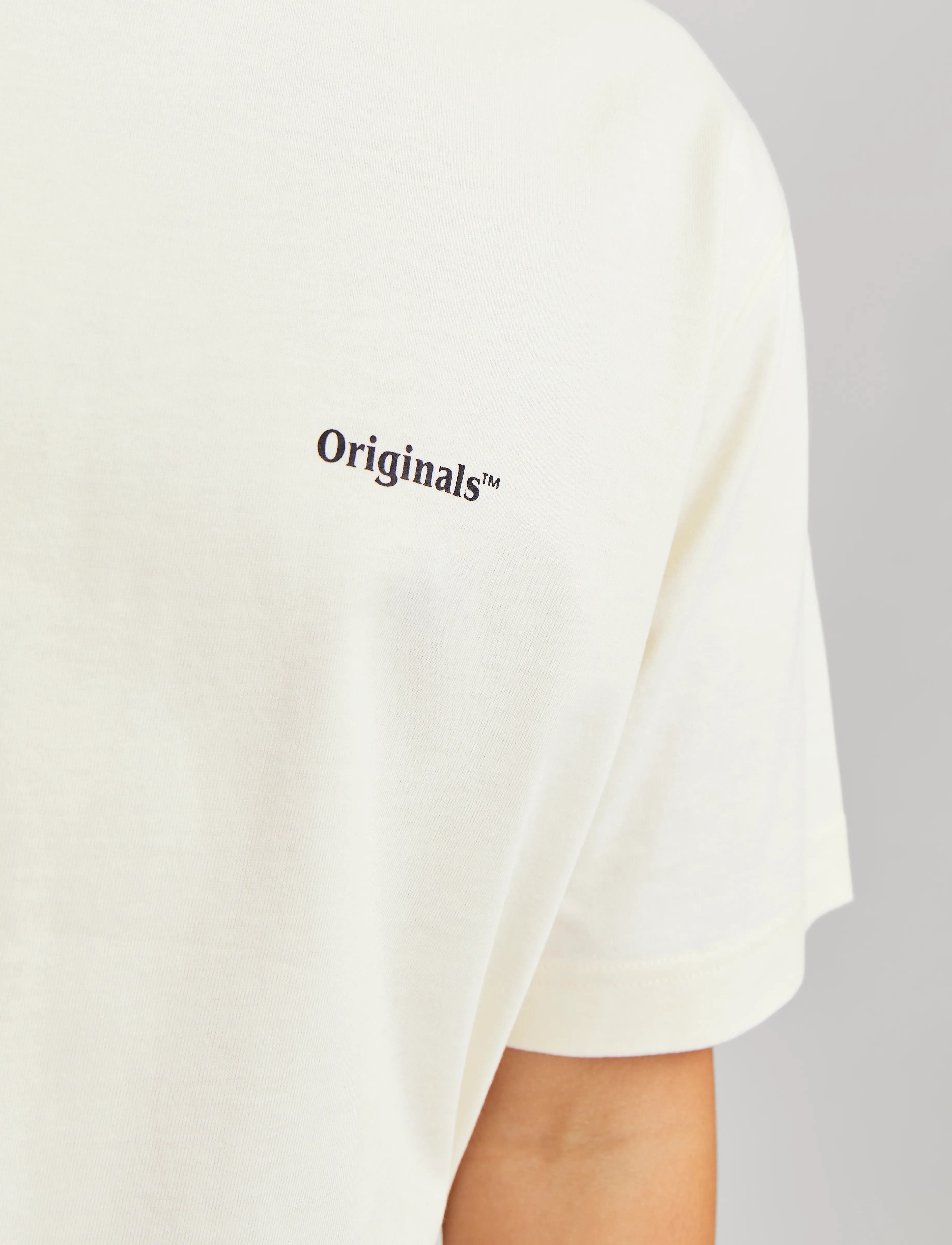 Jack & Jones - JORPAROS EASTER SKETCH TEE SS CREW N LN - kurzärmelig - antique white - 5