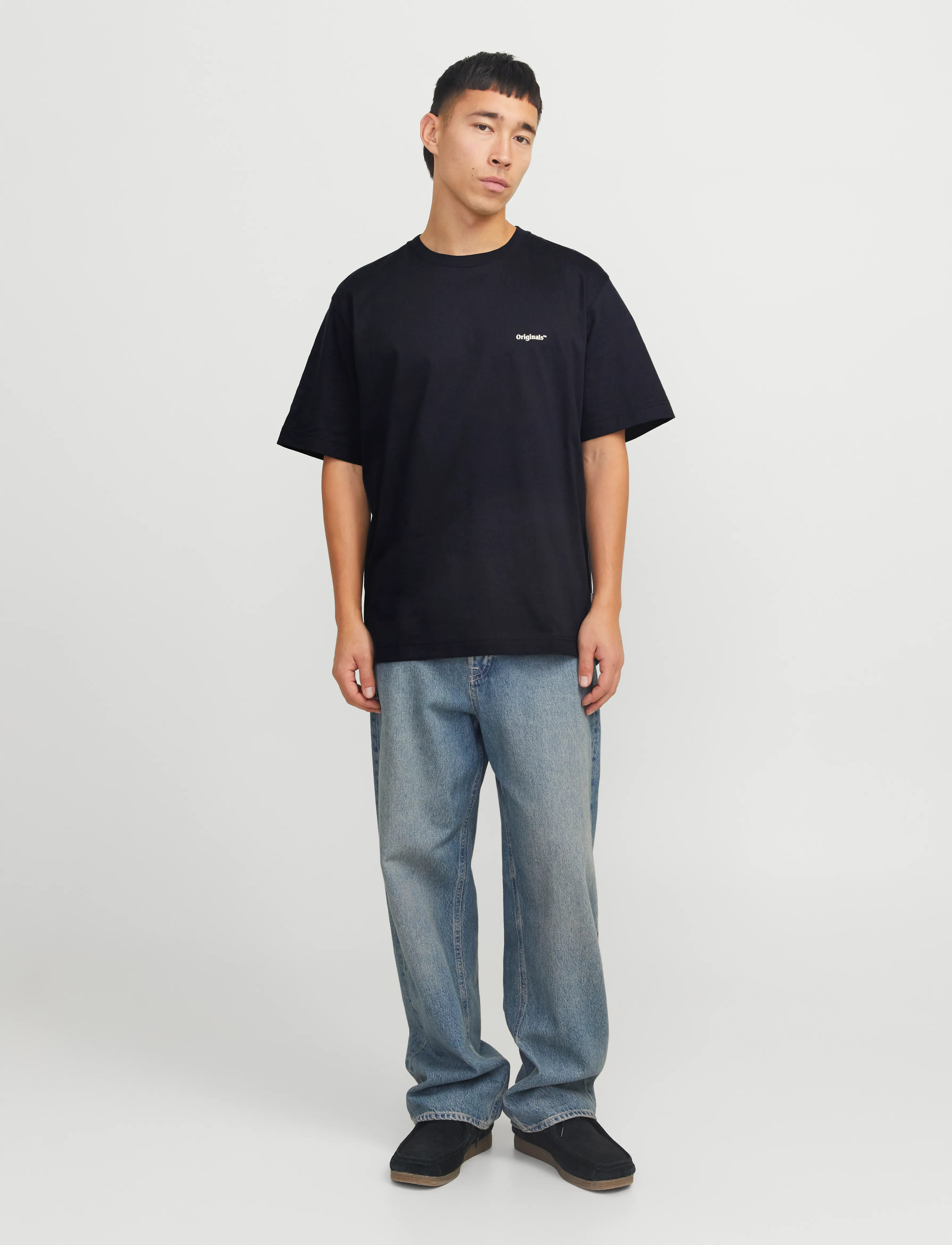 Jack & Jones - JORPAROS EASTER SKETCH TEE SS CREW N LN - kortærmede t-shirts - black - 5