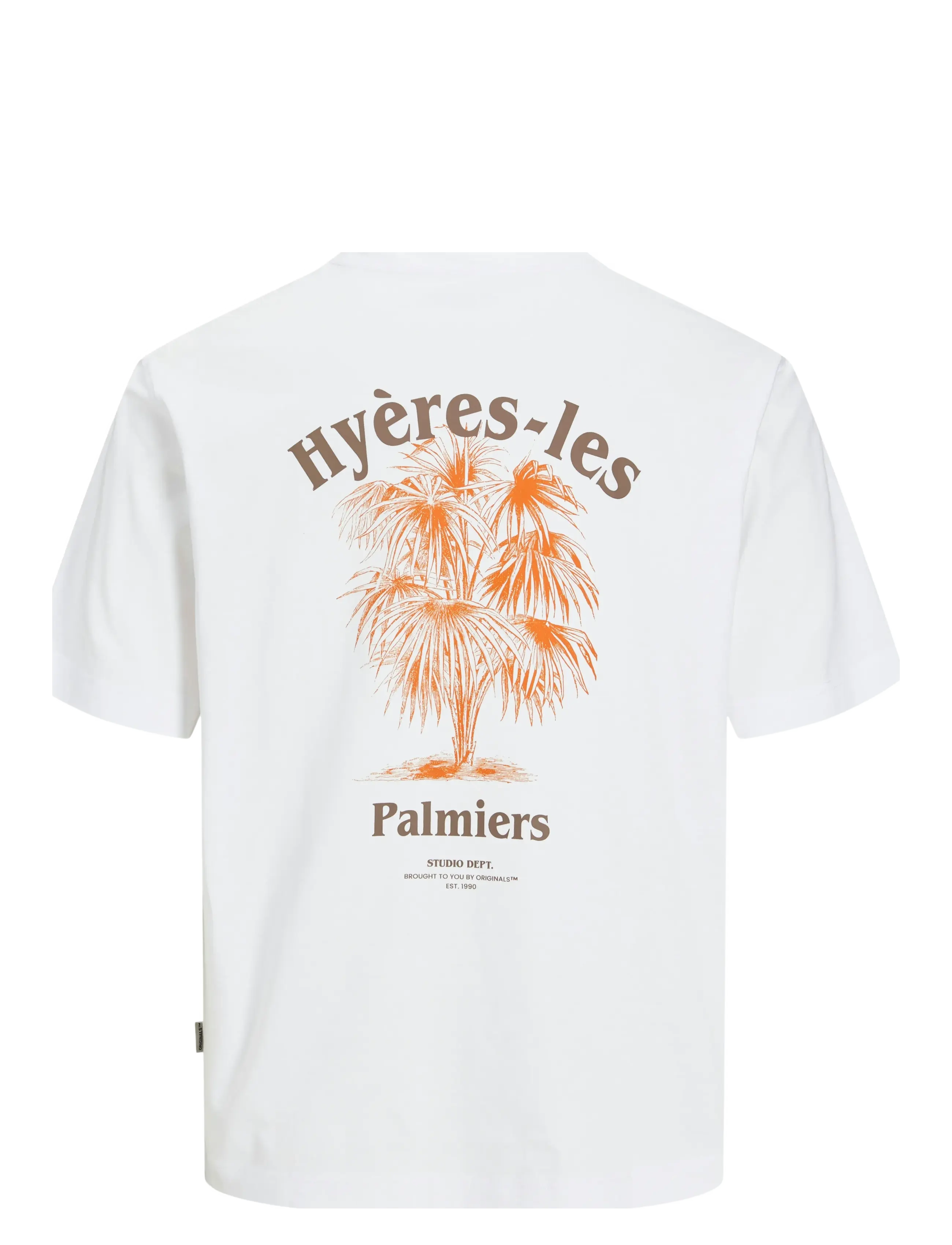 Jack & Jones - JORPAROS EASTER SKETCH TEE SS CREW N LN - kurzärmelig - bright white - 2