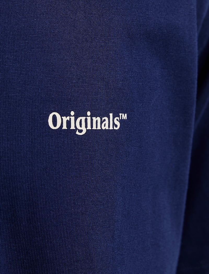 Jack & Jones - JORPAROS EASTER SKETCH TEE SS CREW N LN - kurzärmelig - ocean cavern - 3