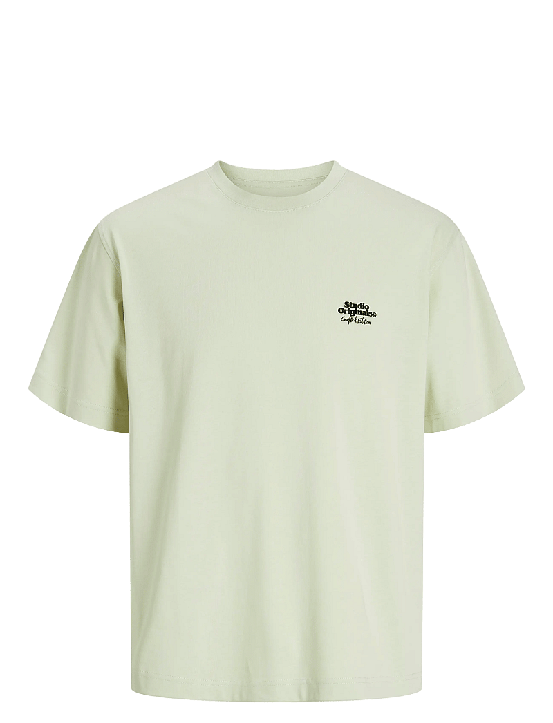 Jack & Jones - JORPAROS ABSTRACT TEE SS CREW NECK - lühikeste varrukatega t-särgid - celadon tint - 0