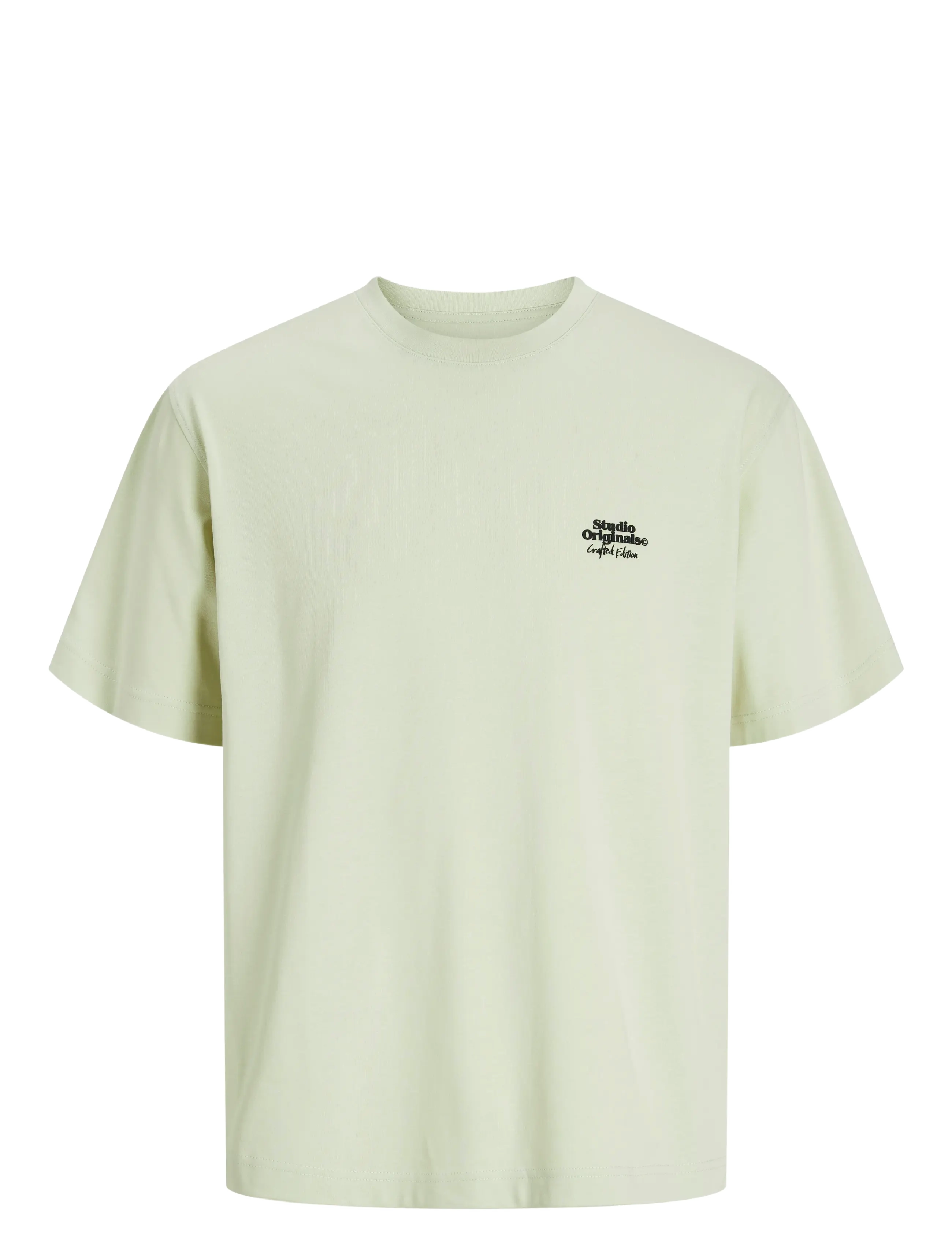 Jack & Jones - JORPAROS ABSTRACT TEE SS CREW NECK - celadon tint - 0