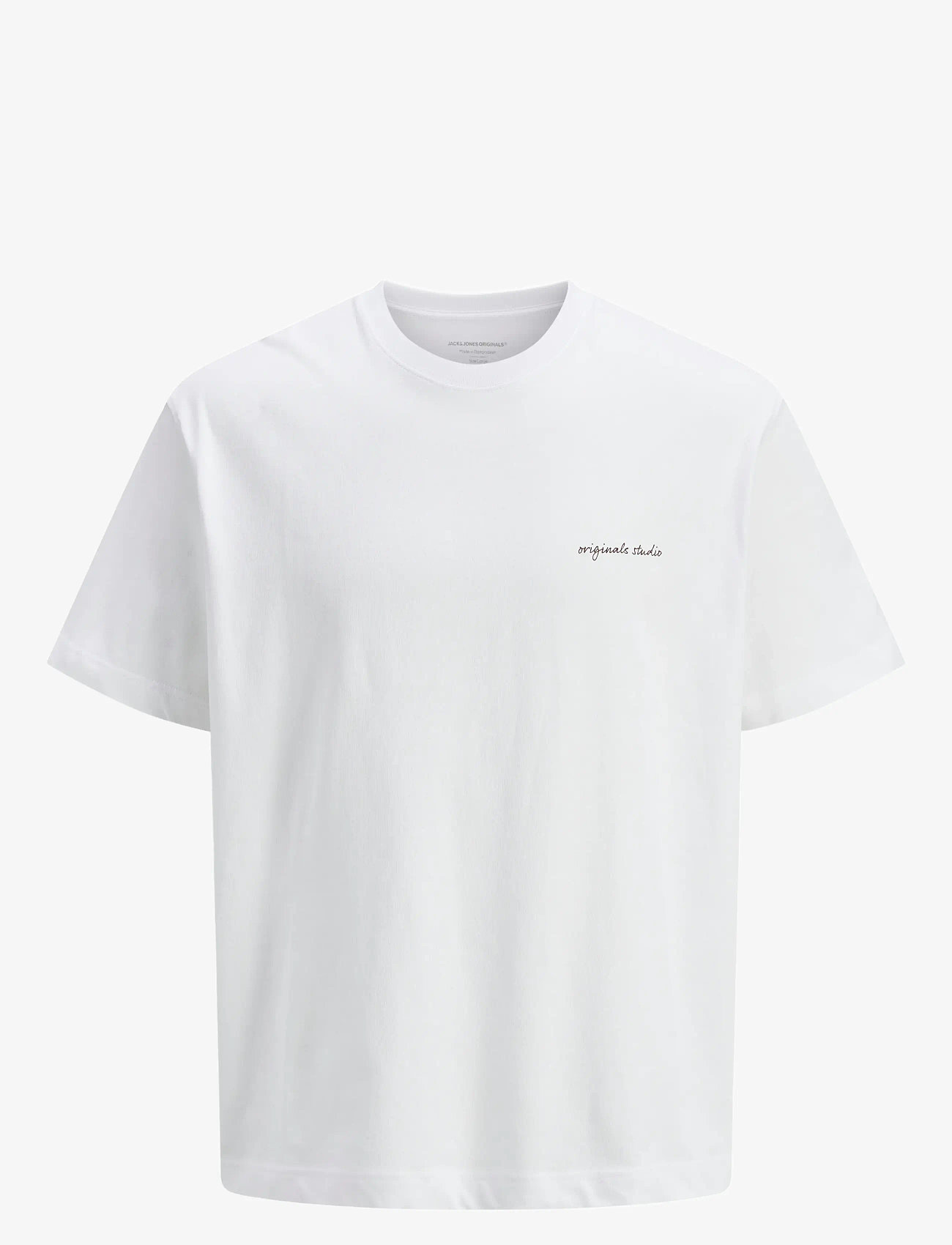 Jack & Jones - JORMARRAKESH BACK TEE SS CREW NECK - t-shirts à manches courtes - bright white - 1