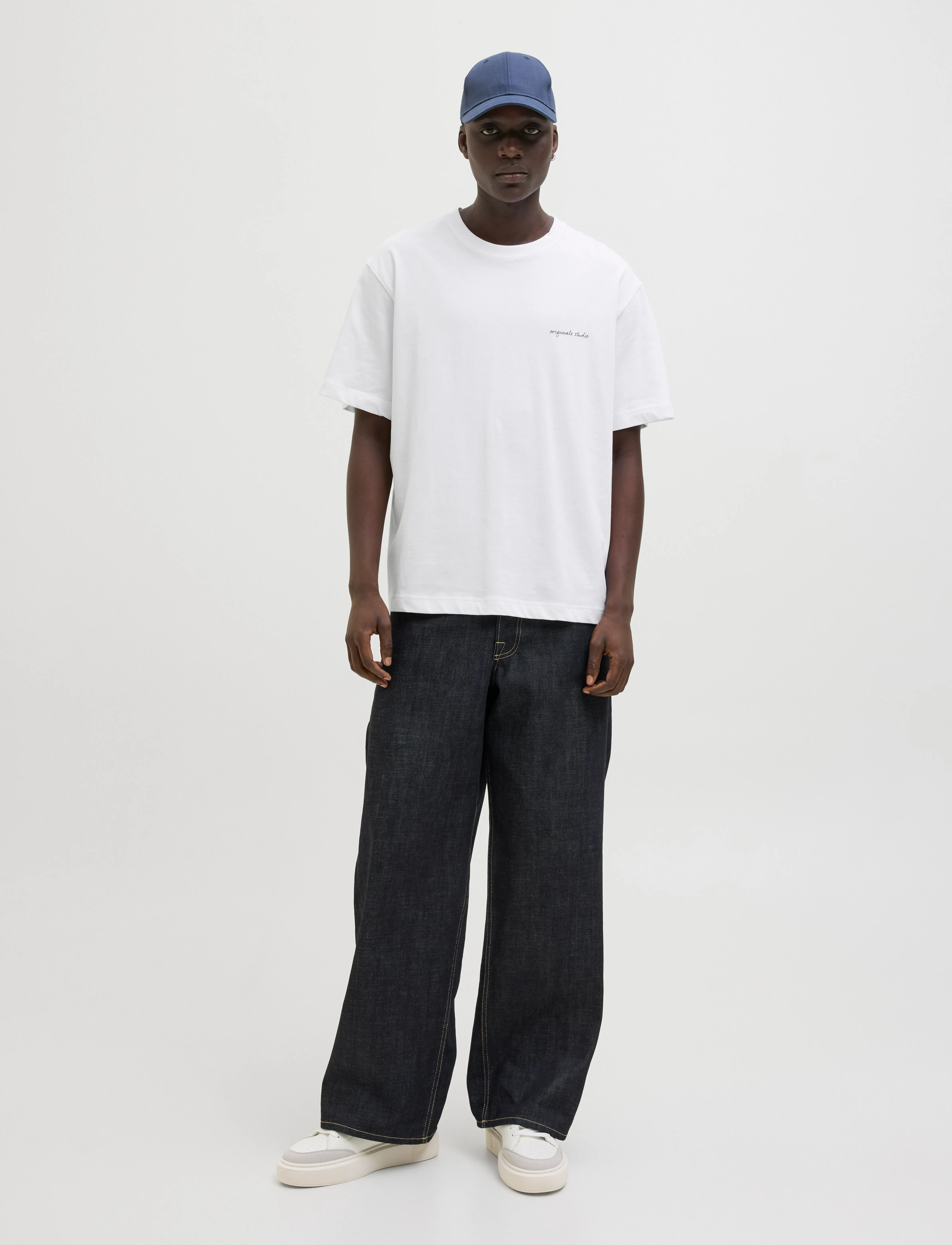 Jack & Jones - JORMARRAKESH BACK TEE SS CREW NECK - bright white - 4