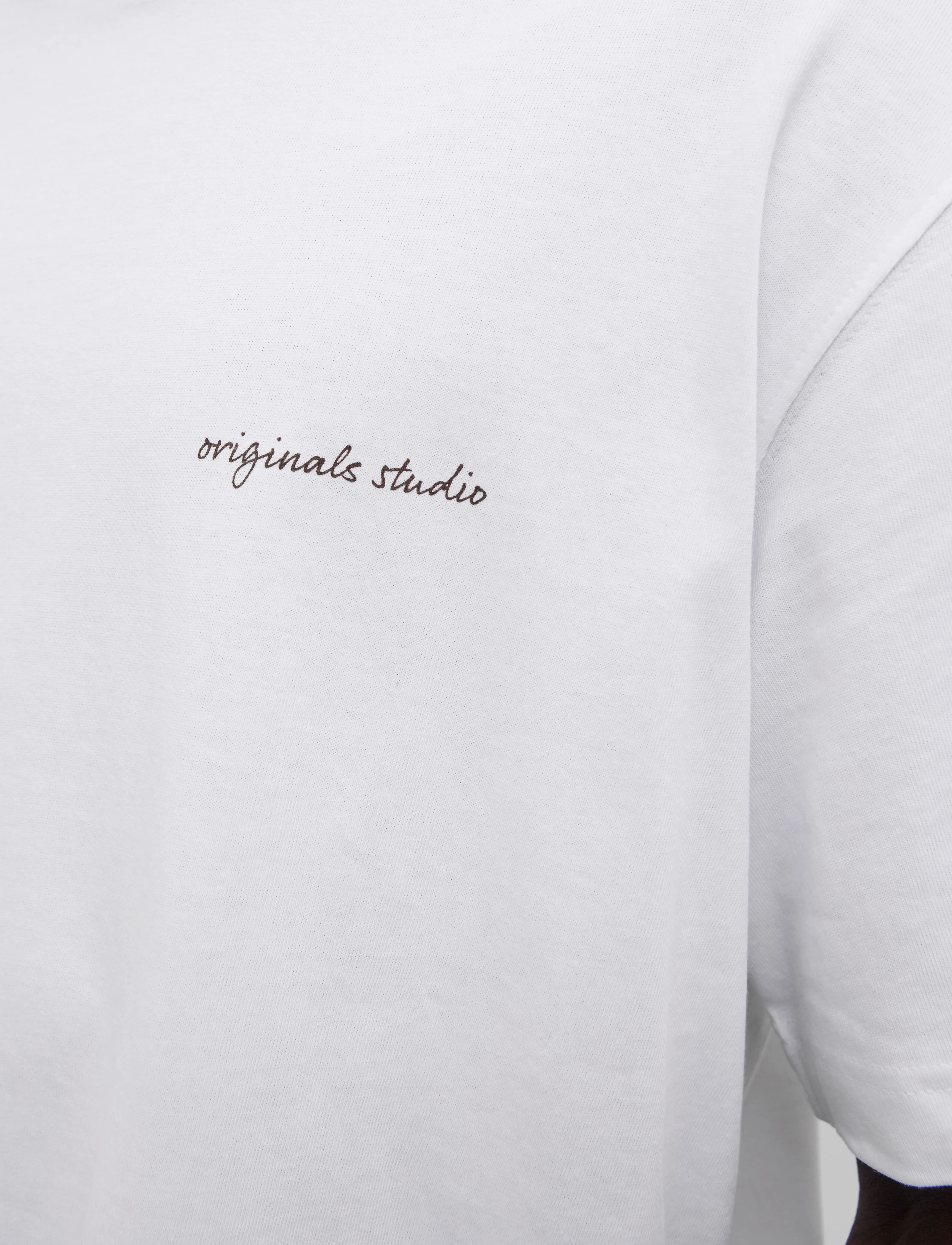 Jack & Jones - JORMARRAKESH BACK TEE SS CREW NECK - bright white - 5