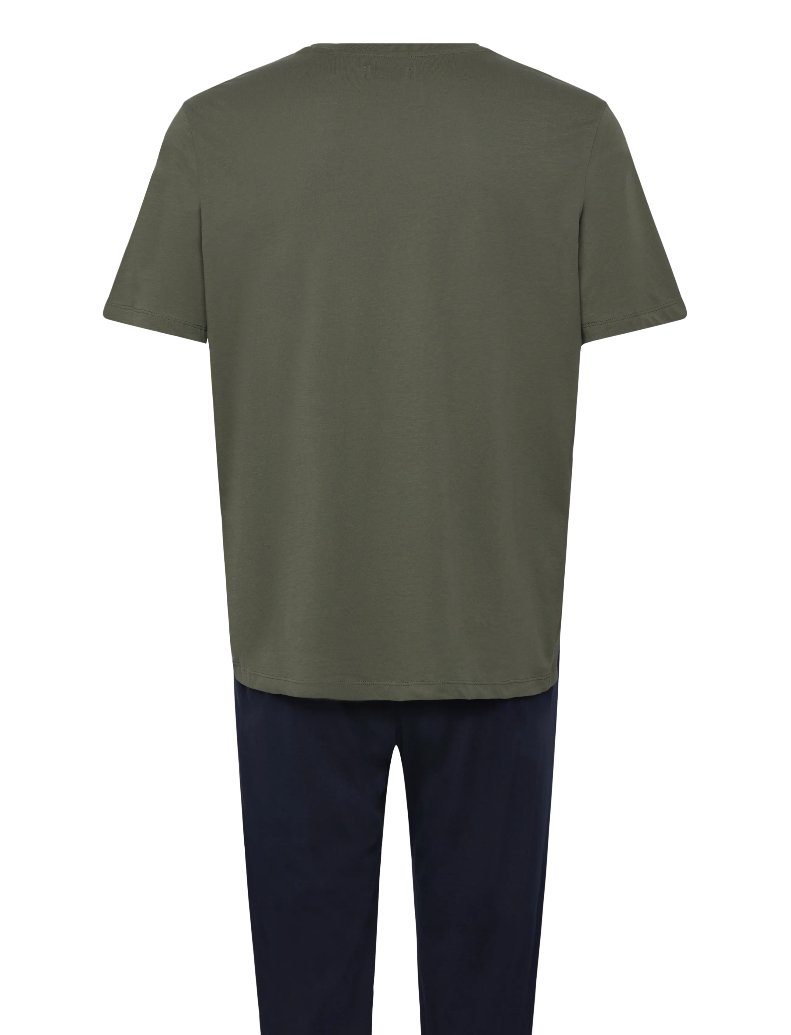 Jack & Jones - JACEVEREST SS TEE AND PANTS SET W - pidžamas tops - beetle - 2