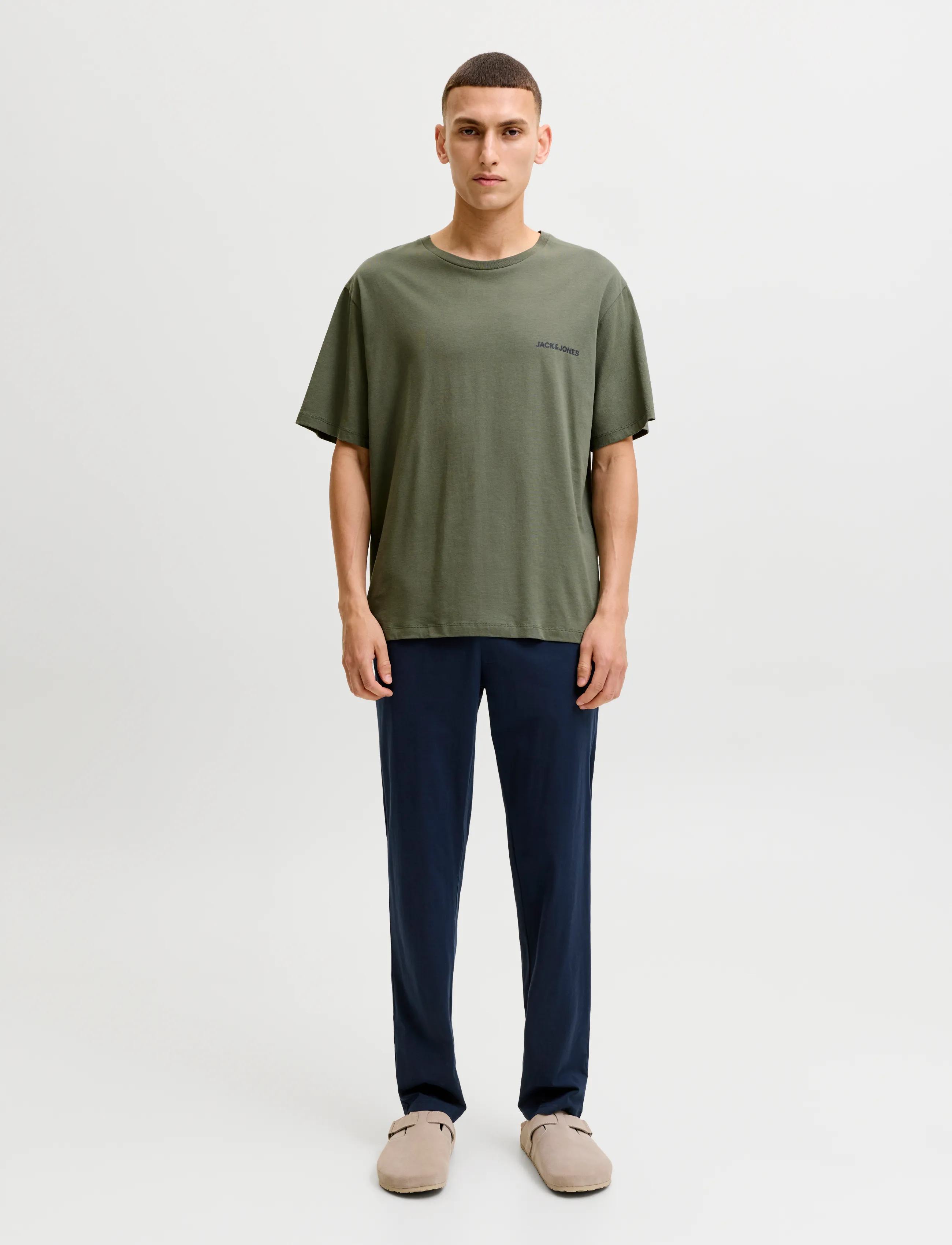 JACK & JONES Pyjamas lång 'JACEVEREST' herr – bild 4