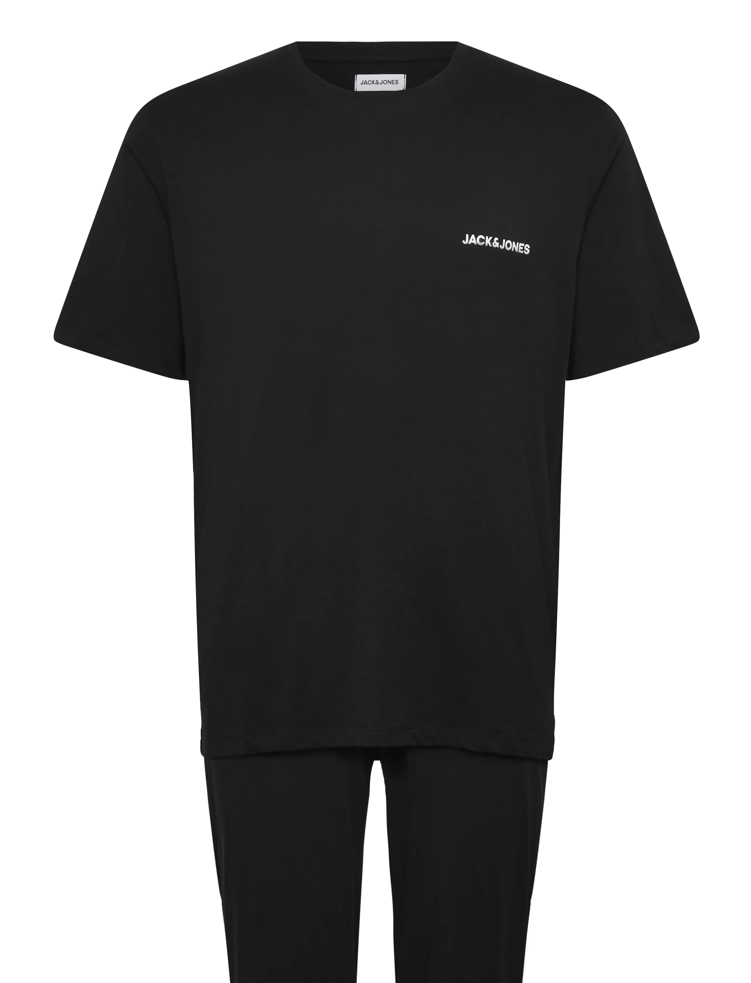 Jack & Jones JACEVEREST SS TEE AND PANTS SET W - Unterwäsche - BLACK / black