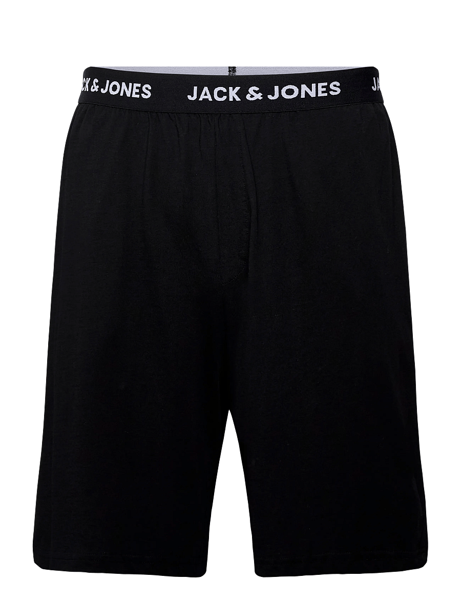 Jack & Jones - JACEVEREST SS TEE AND SHORTS SET W - pyjamasset - black - 2